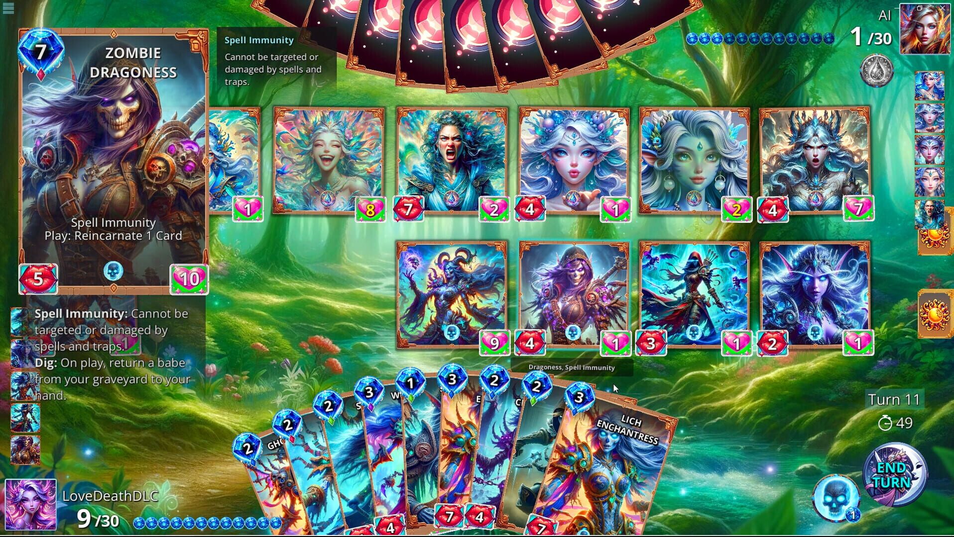 Battle Babes: Lust, Space & Shadow - Screenshot