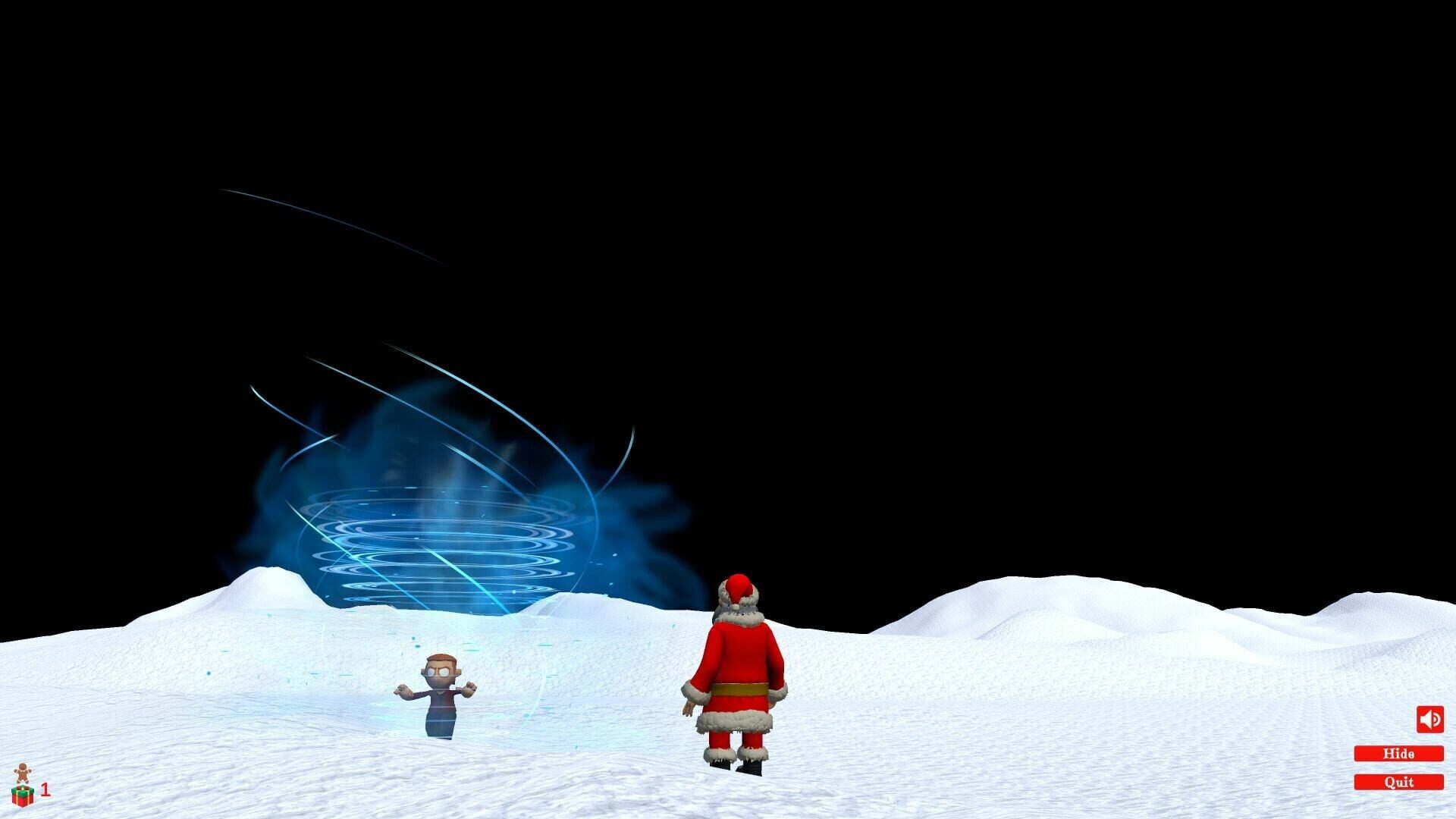 Santa Gamepaper - Screenshot