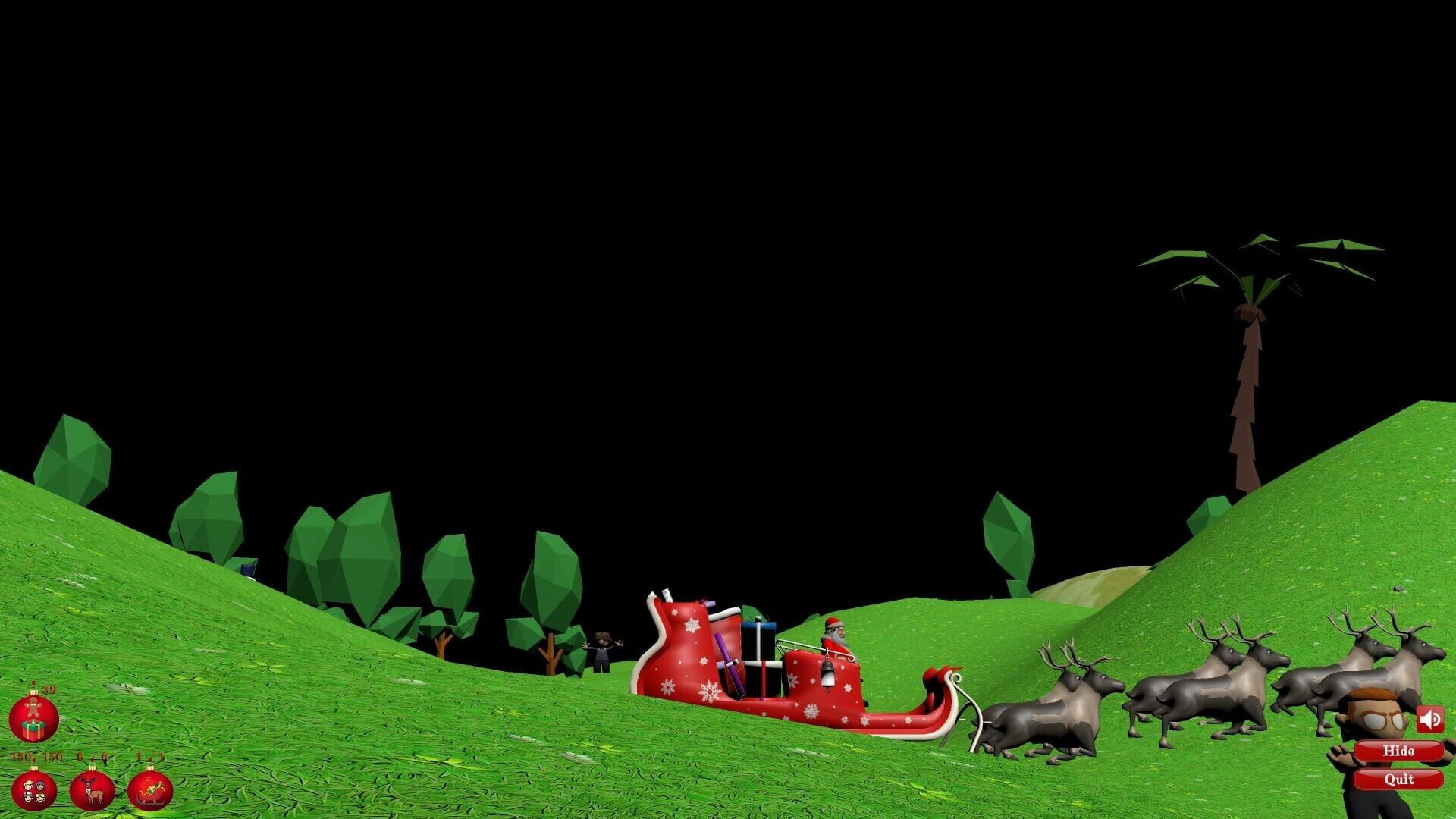 Santa Gamepaper