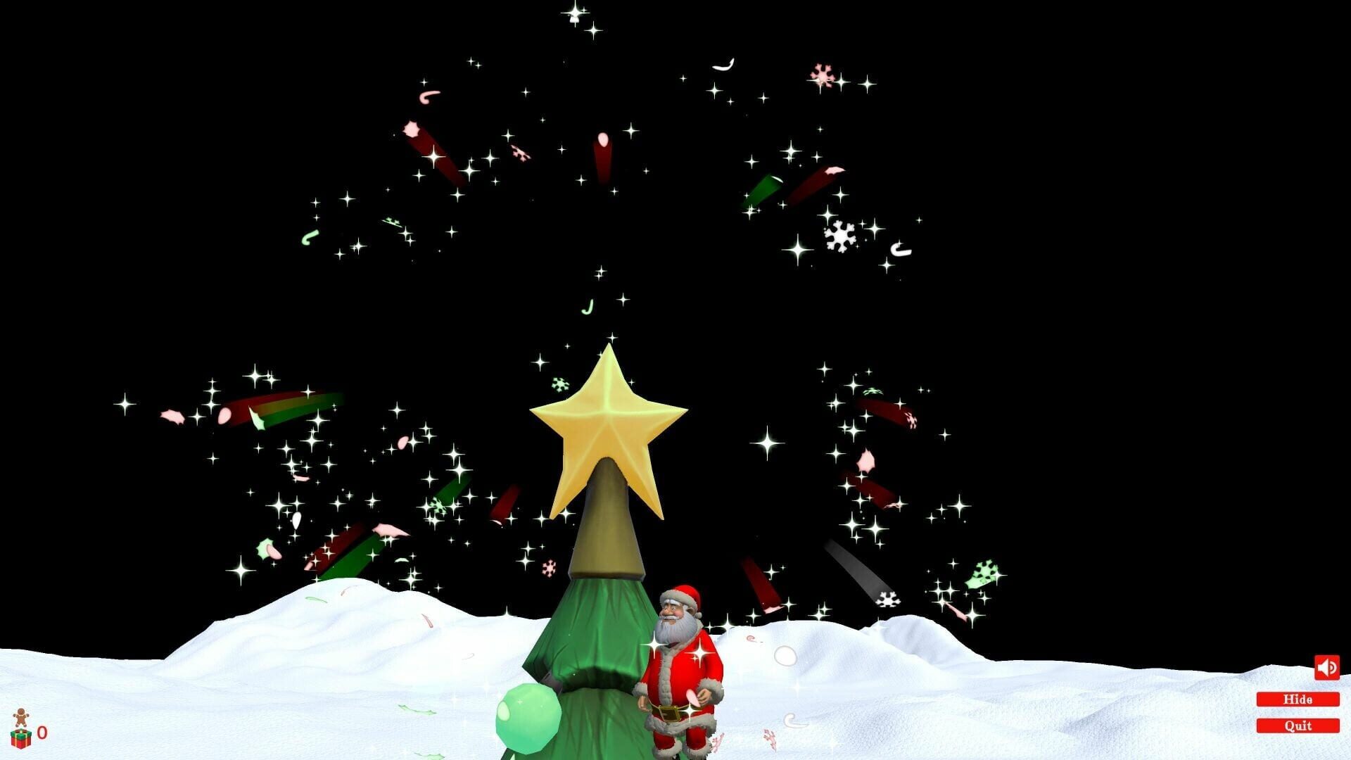 Santa Gamepaper - Screenshot