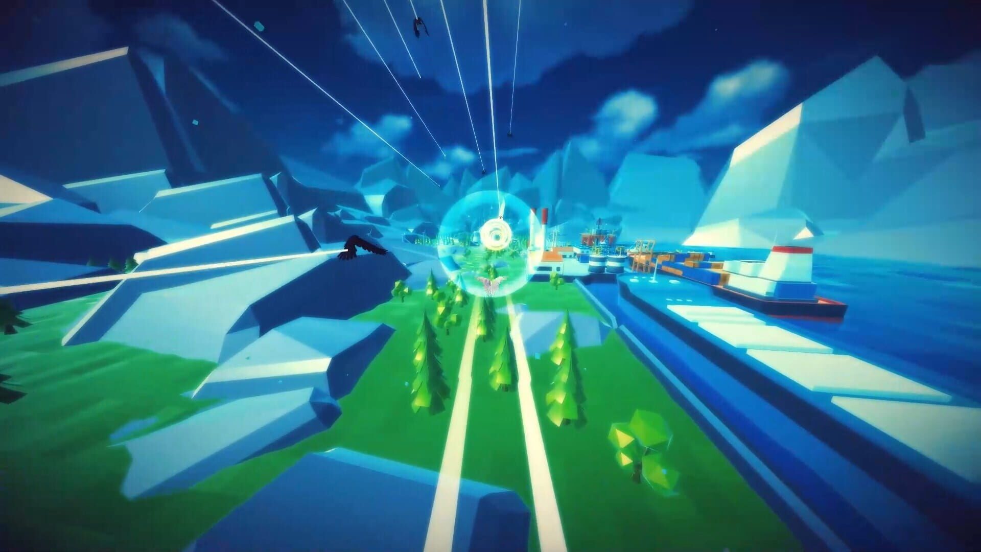 Windborn: Concrete Jungle screenshot