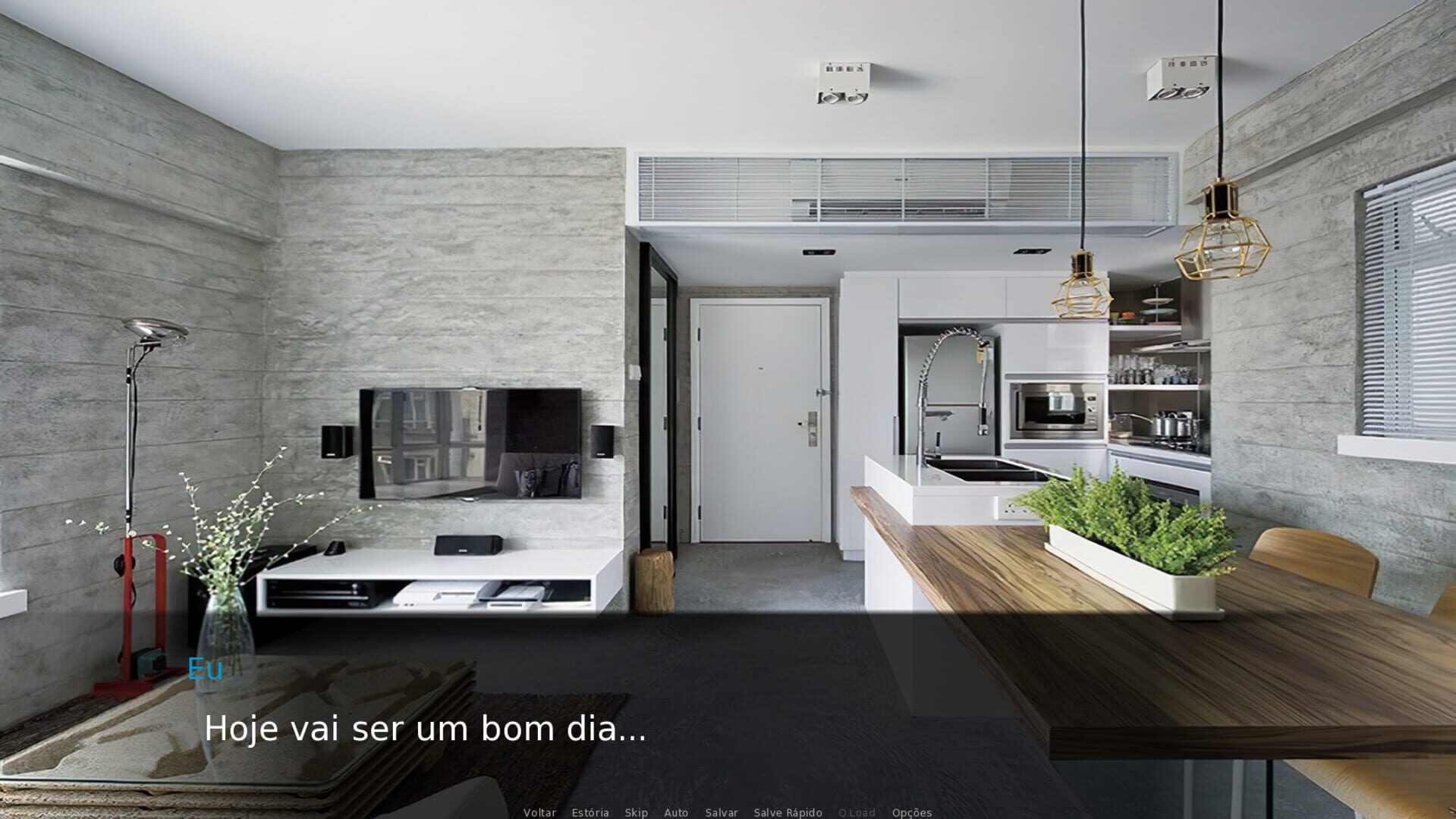 André Ventura Dating Simulator - Screenshot