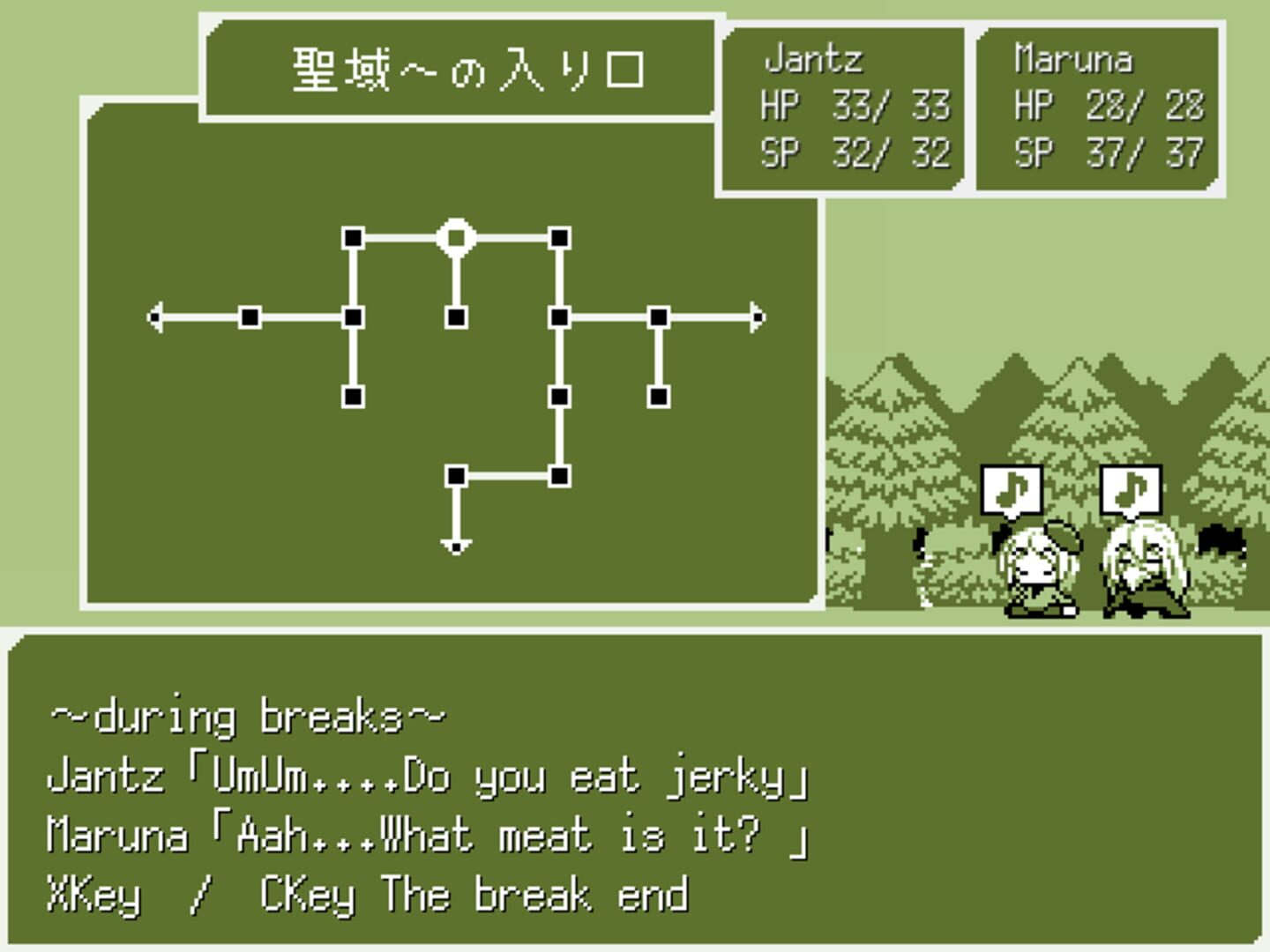 Jiji Mago: Old & Young RPG mini - Screenshot
