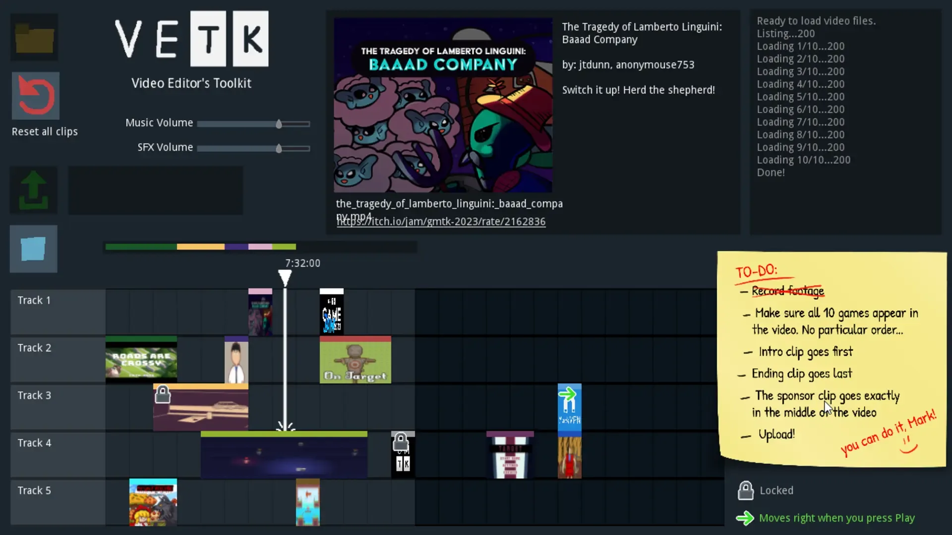 Video Editor's Toolkit