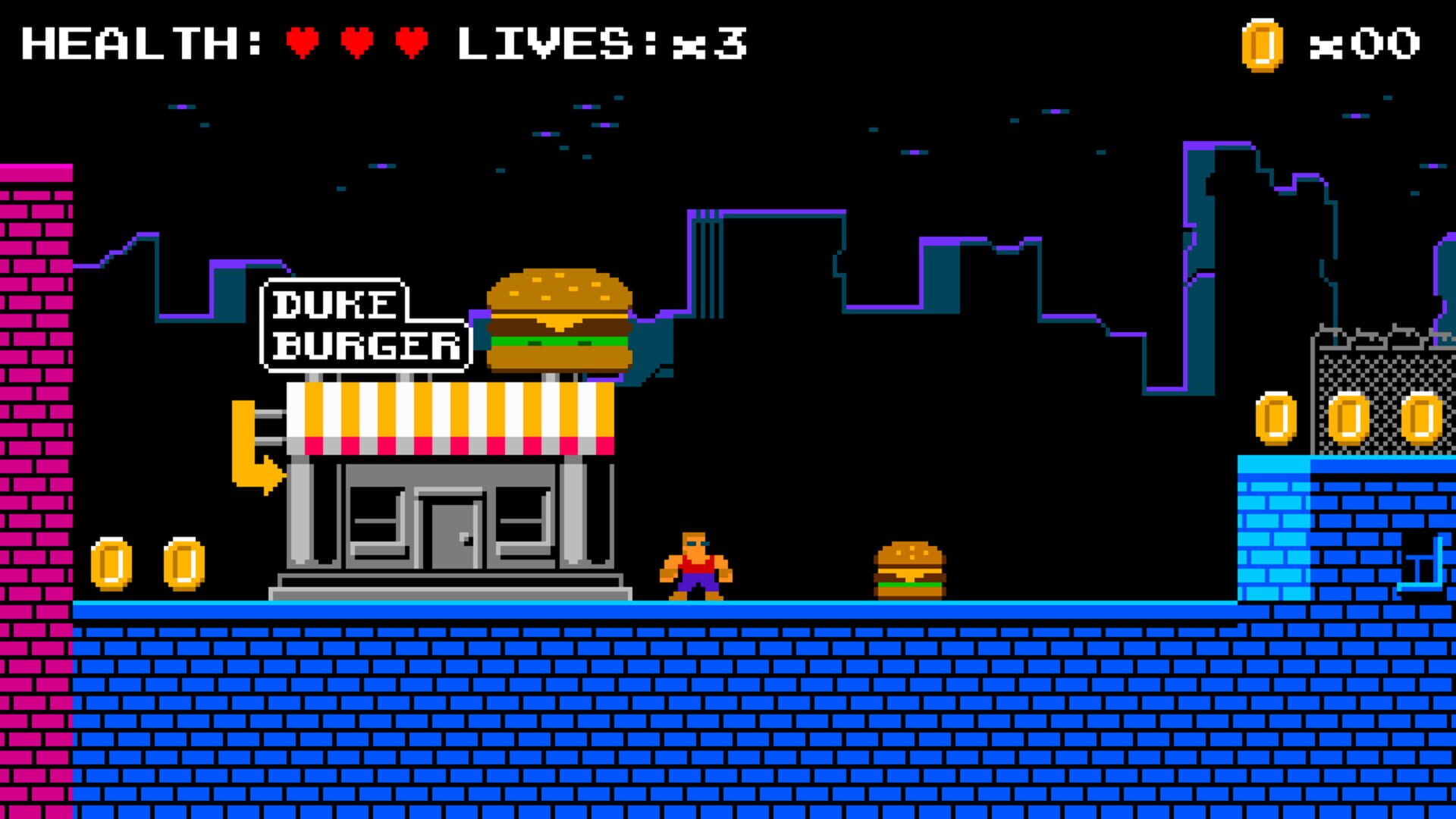 Duke Burger - Screenshot