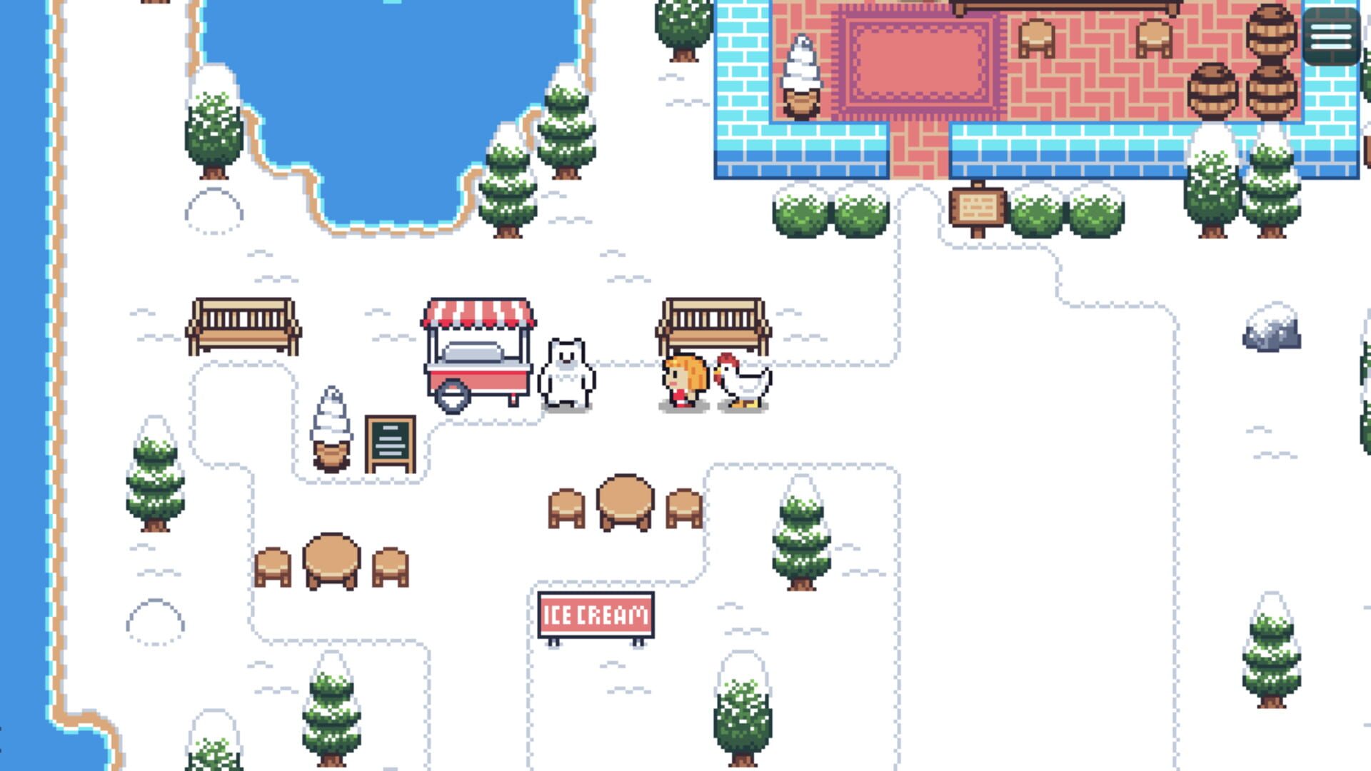 Mimi and animals - Screenshot