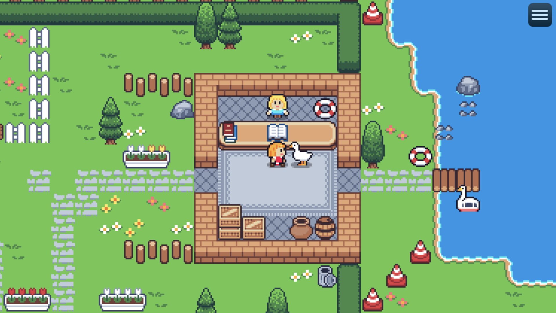 Mimi and animals - Screenshot