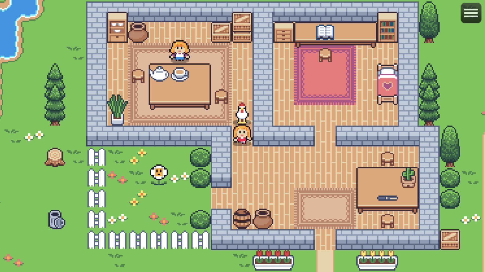 Mimi and animals - Screenshot