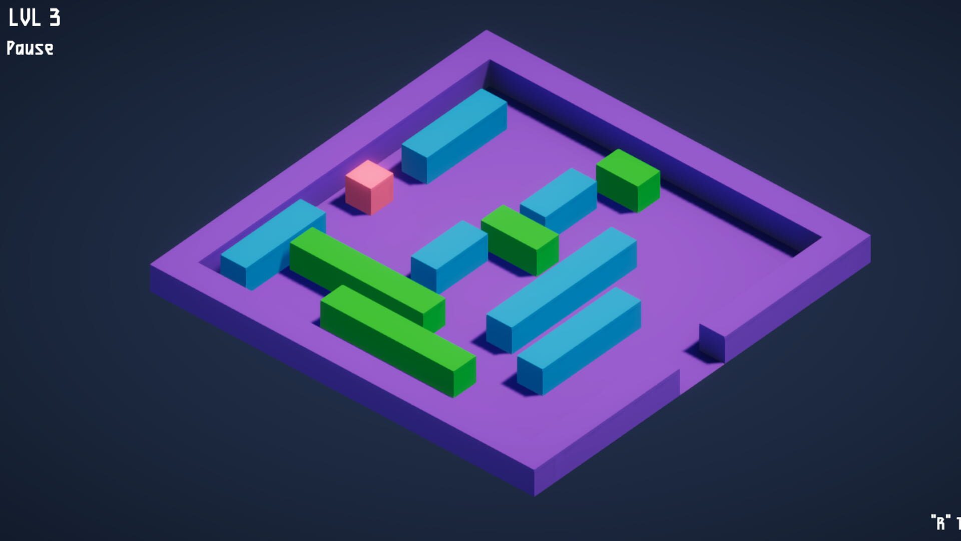 Cubes and More Cubes - Screenshot