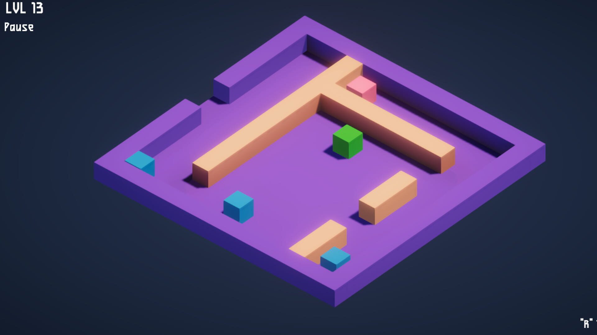 Cubes and More Cubes - Screenshot