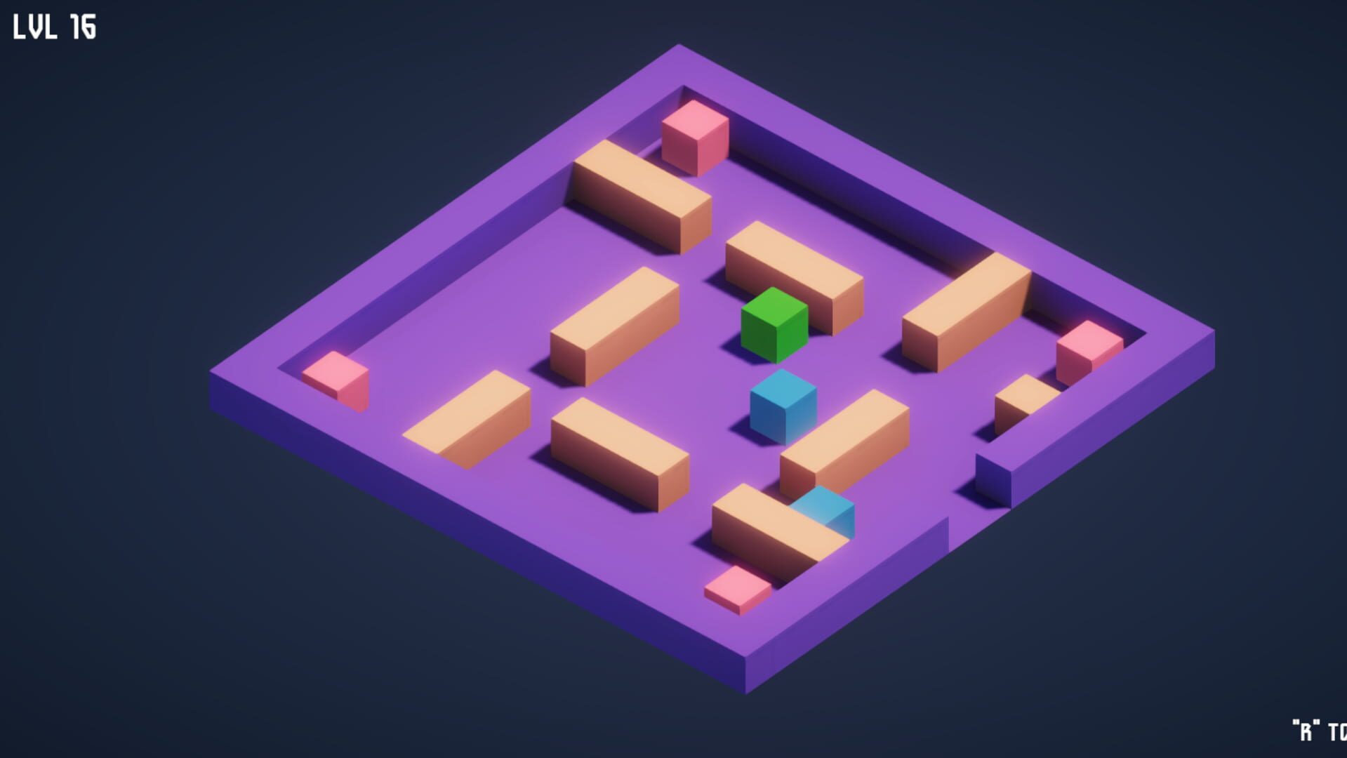 Cubes and More Cubes - Screenshot