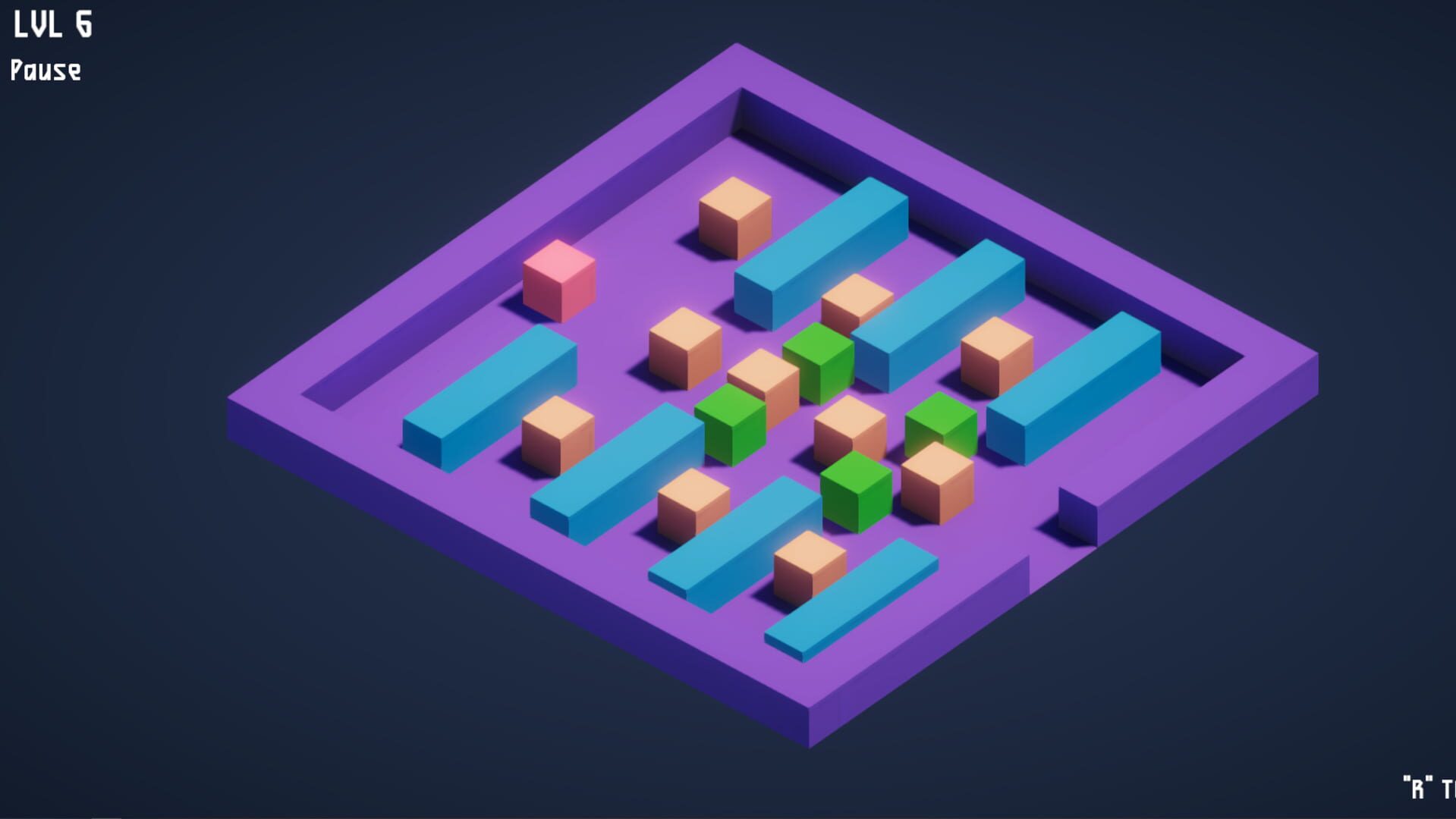 Cubes and More Cubes - Screenshot