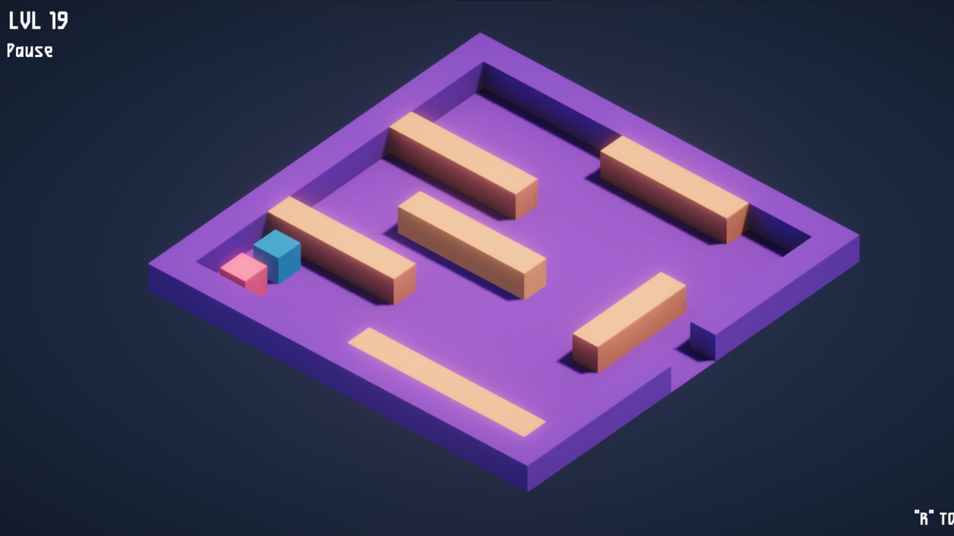 Cubes and More Cubes - Screenshot