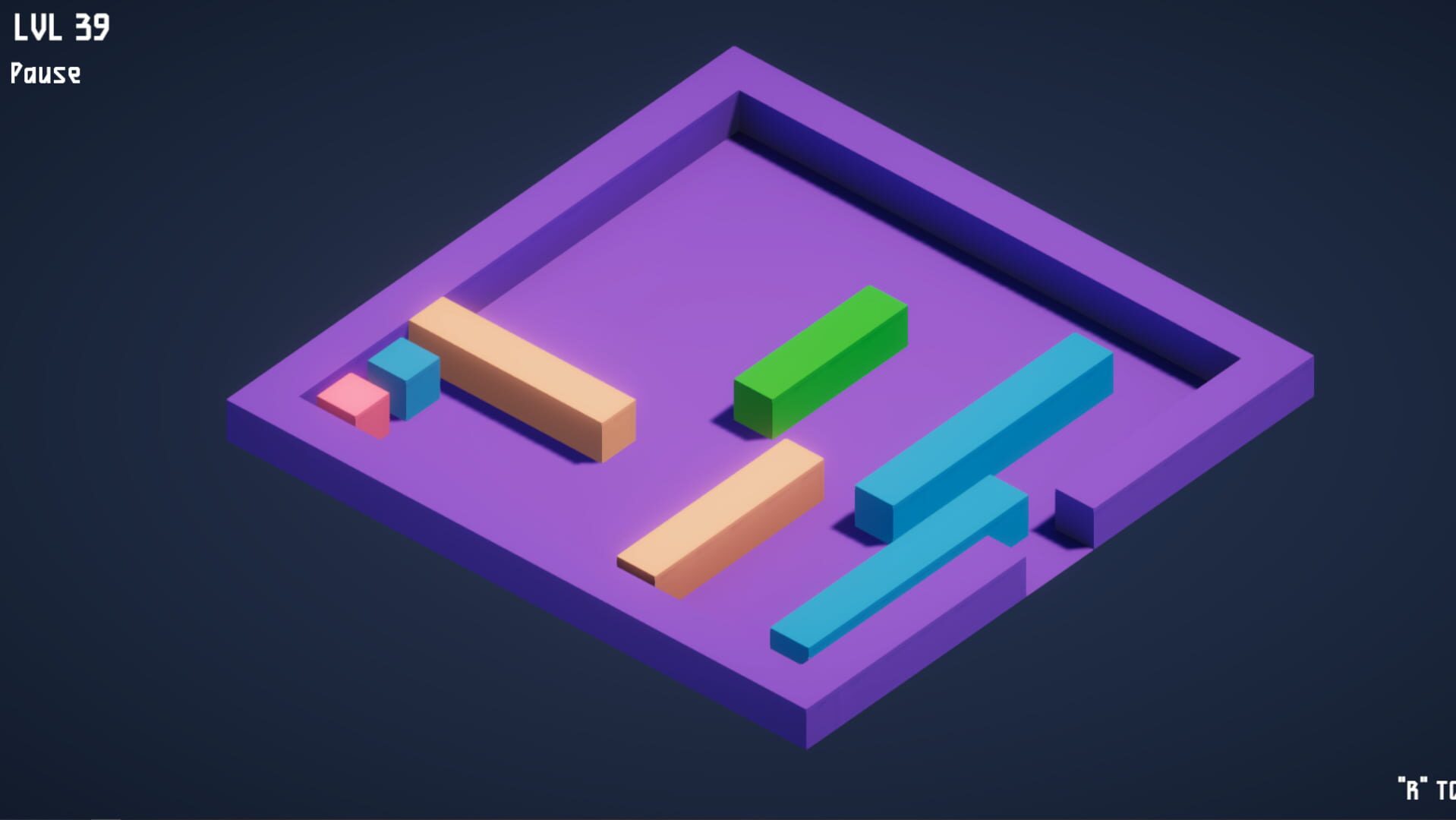 Cubes and More Cubes - Screenshot