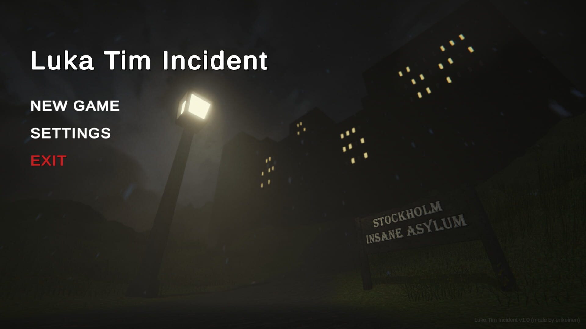 Luka Tim Incident - Screenshot