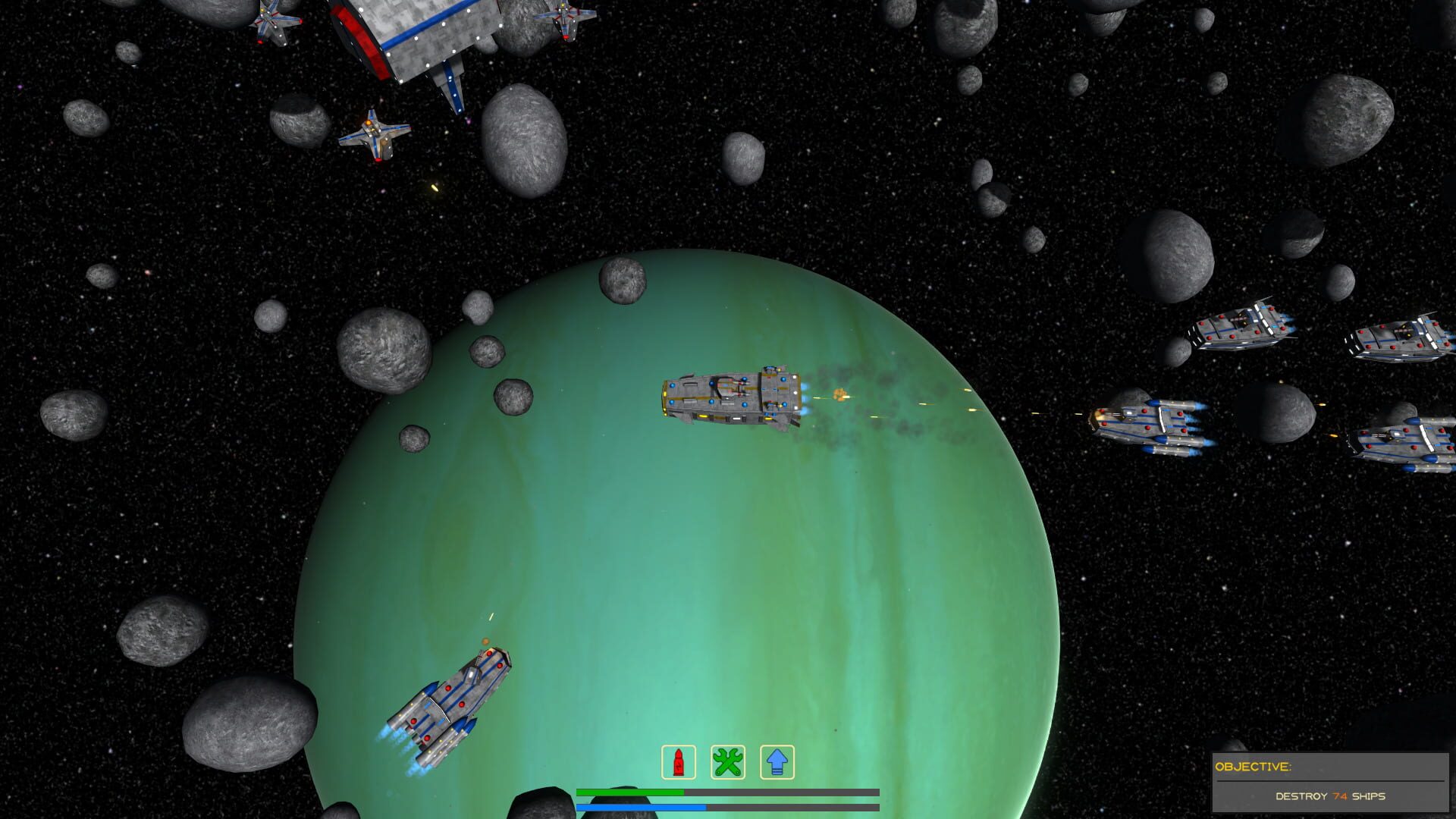 Solraid - Screenshot