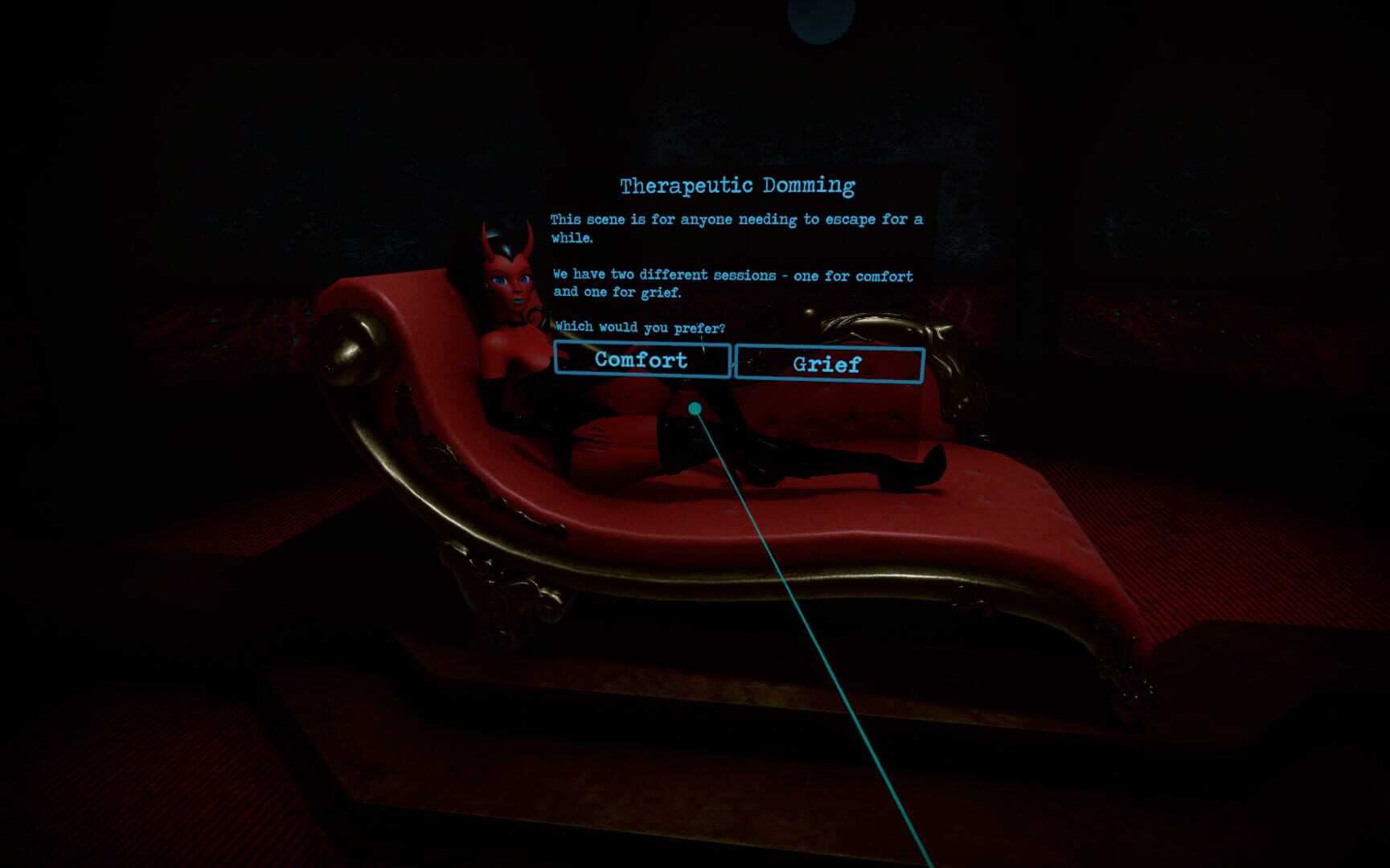DomSim: Therapeutic Domming - Screenshot