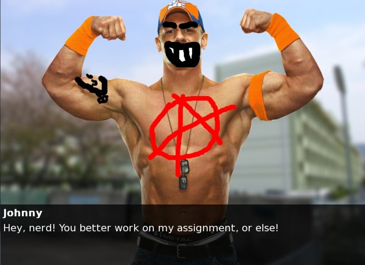 John Cena’s Sexy High School Adventure - Screenshot