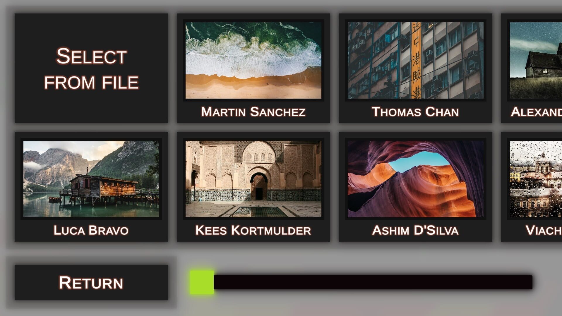 Hexeptional Picture Puzzle - Screenshot