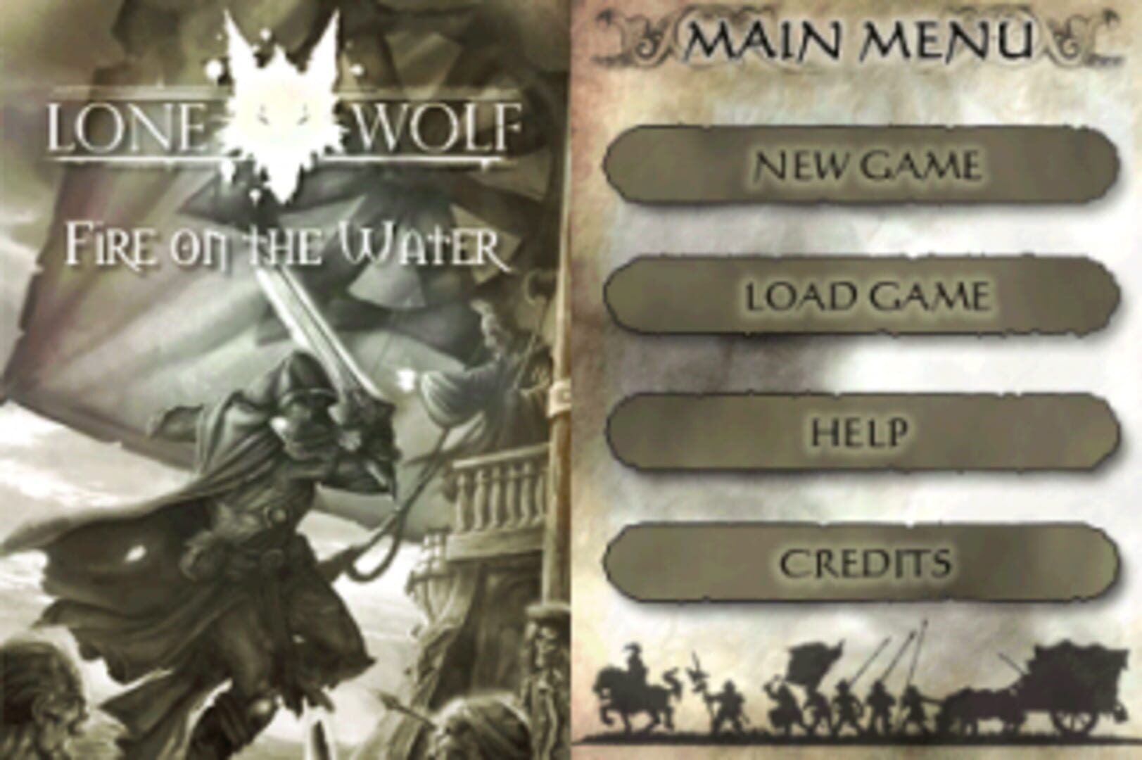 Lone Wolf DS II: Fire On The Water