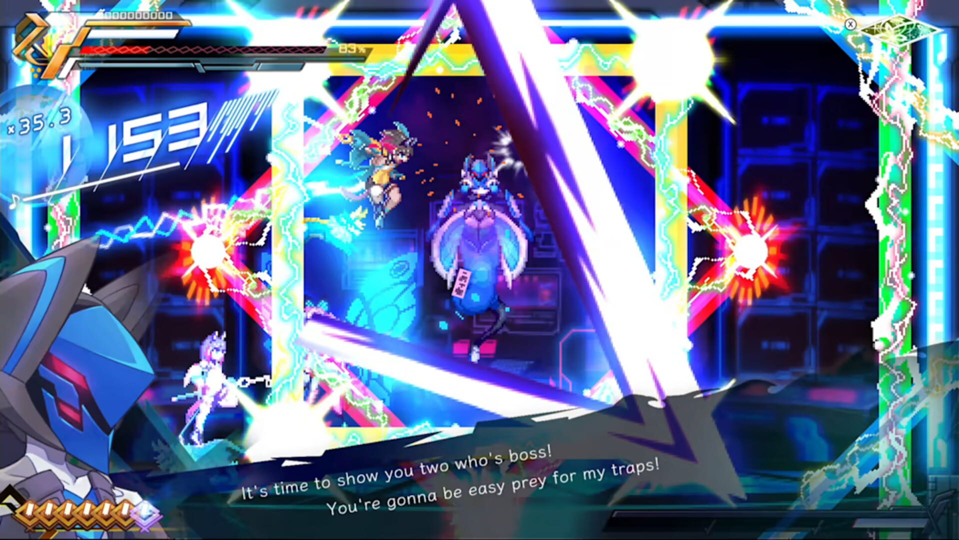Azure Striker Gunvolt 3 screenshot