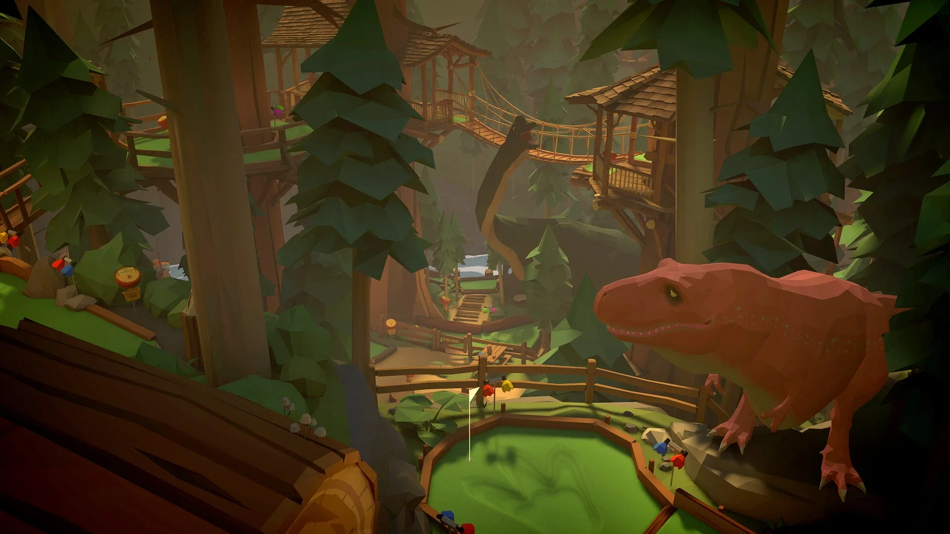 Walkabout Mini Golf: Raptor Cliff's