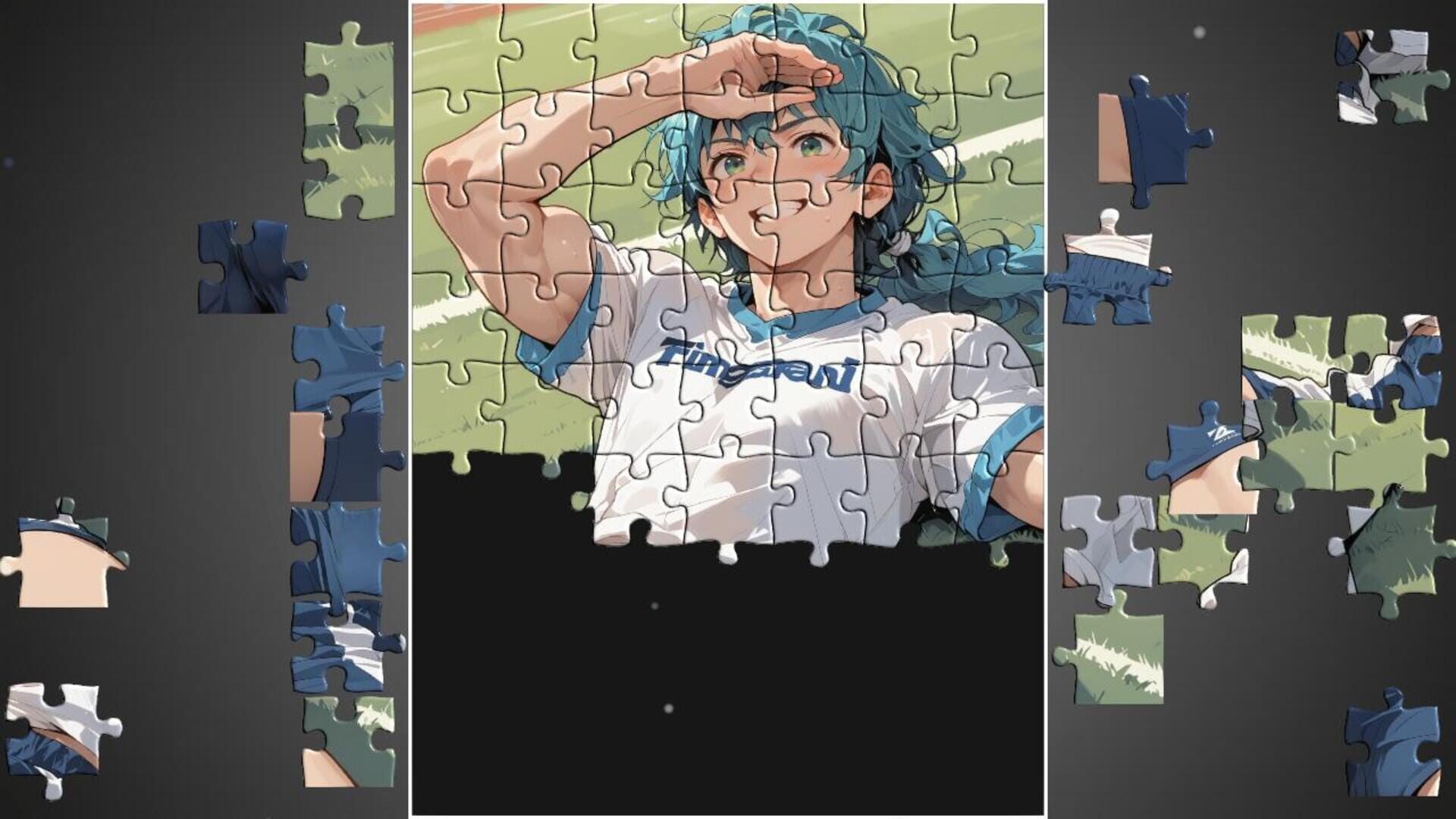 Hentai Puzzle: Muscular Guys - Screenshot