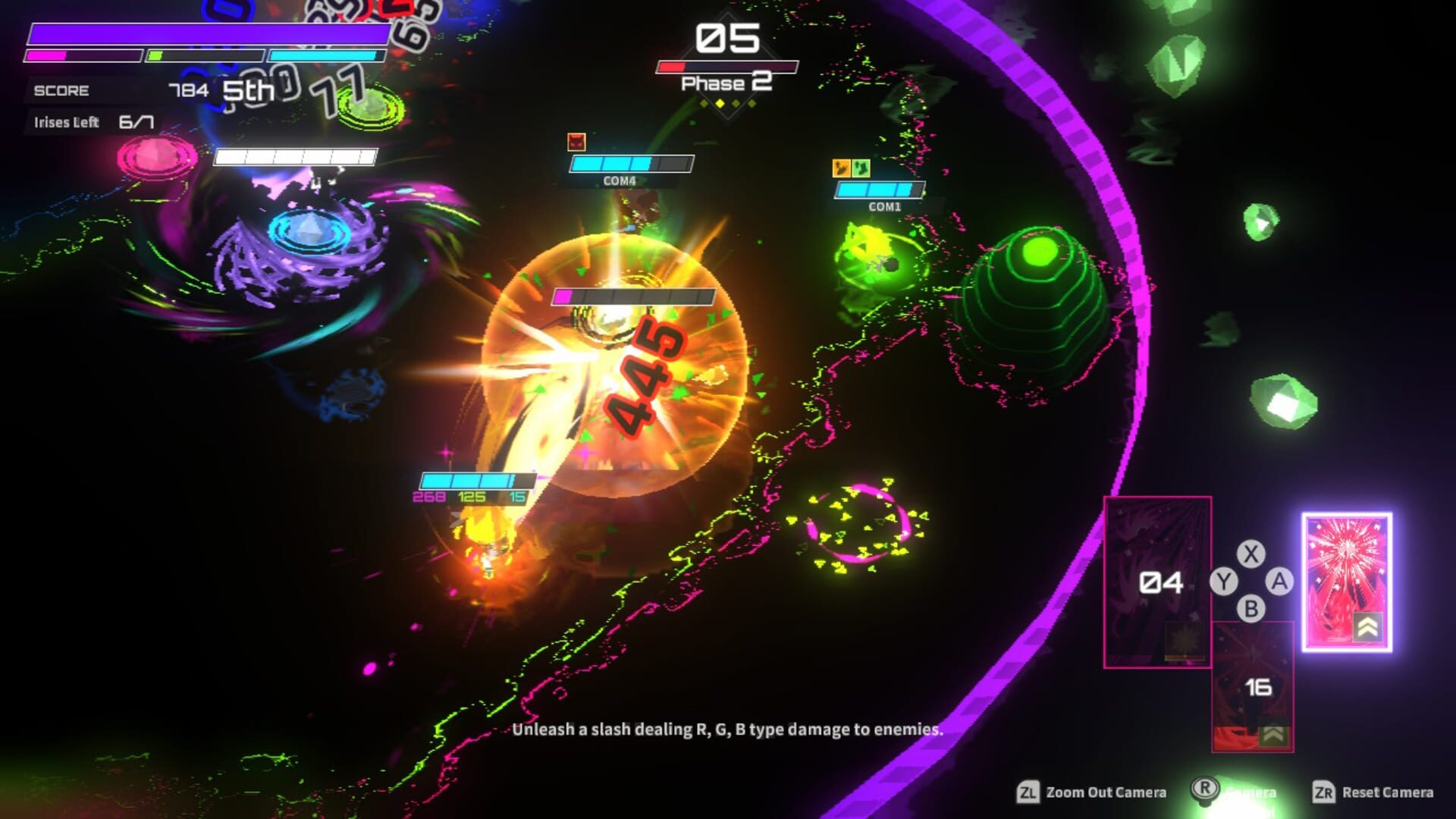 Irisy Aqua screenshot