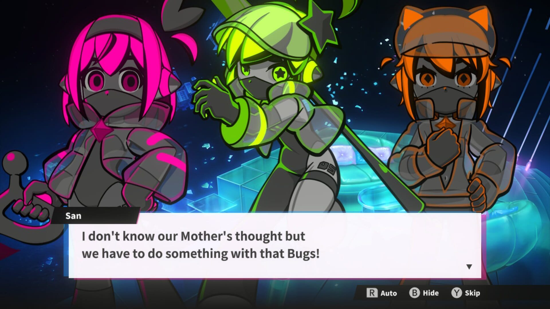 Irisy Aqua screenshot