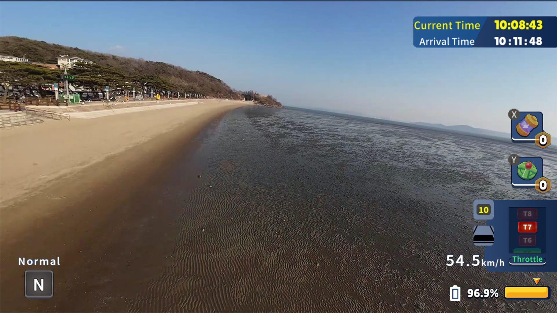 Korean Drone Flying Tour Dongmak Beach screenshot