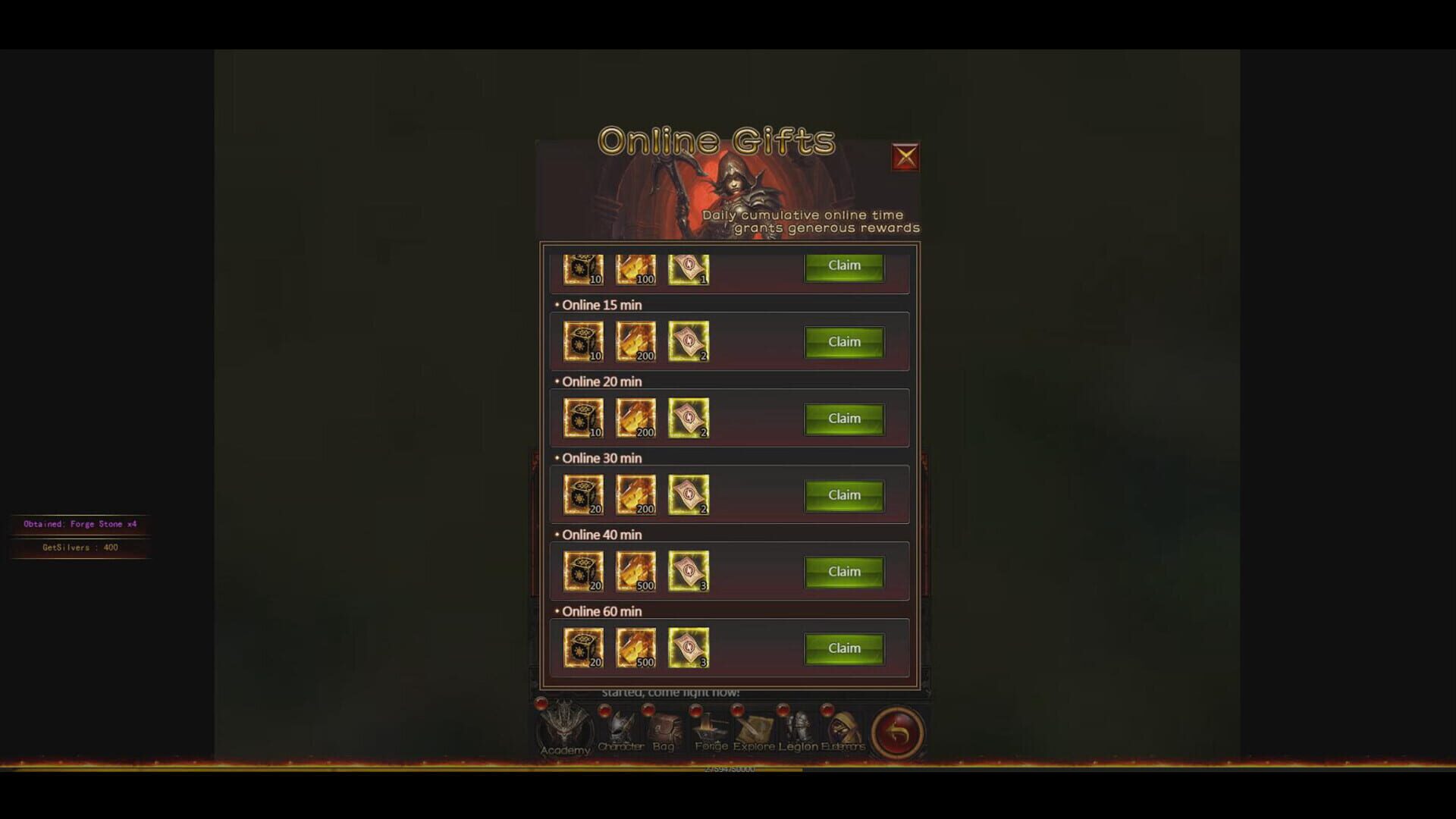 Game screenshot