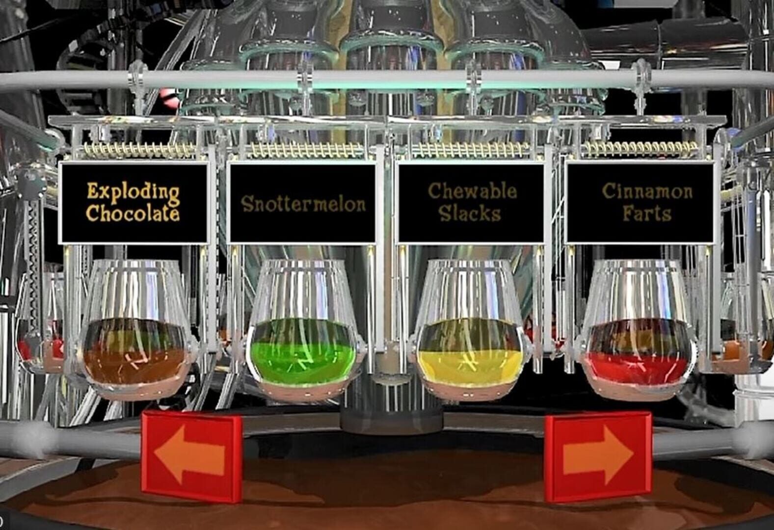 Charlie and The Chocolate Factory DVD Games