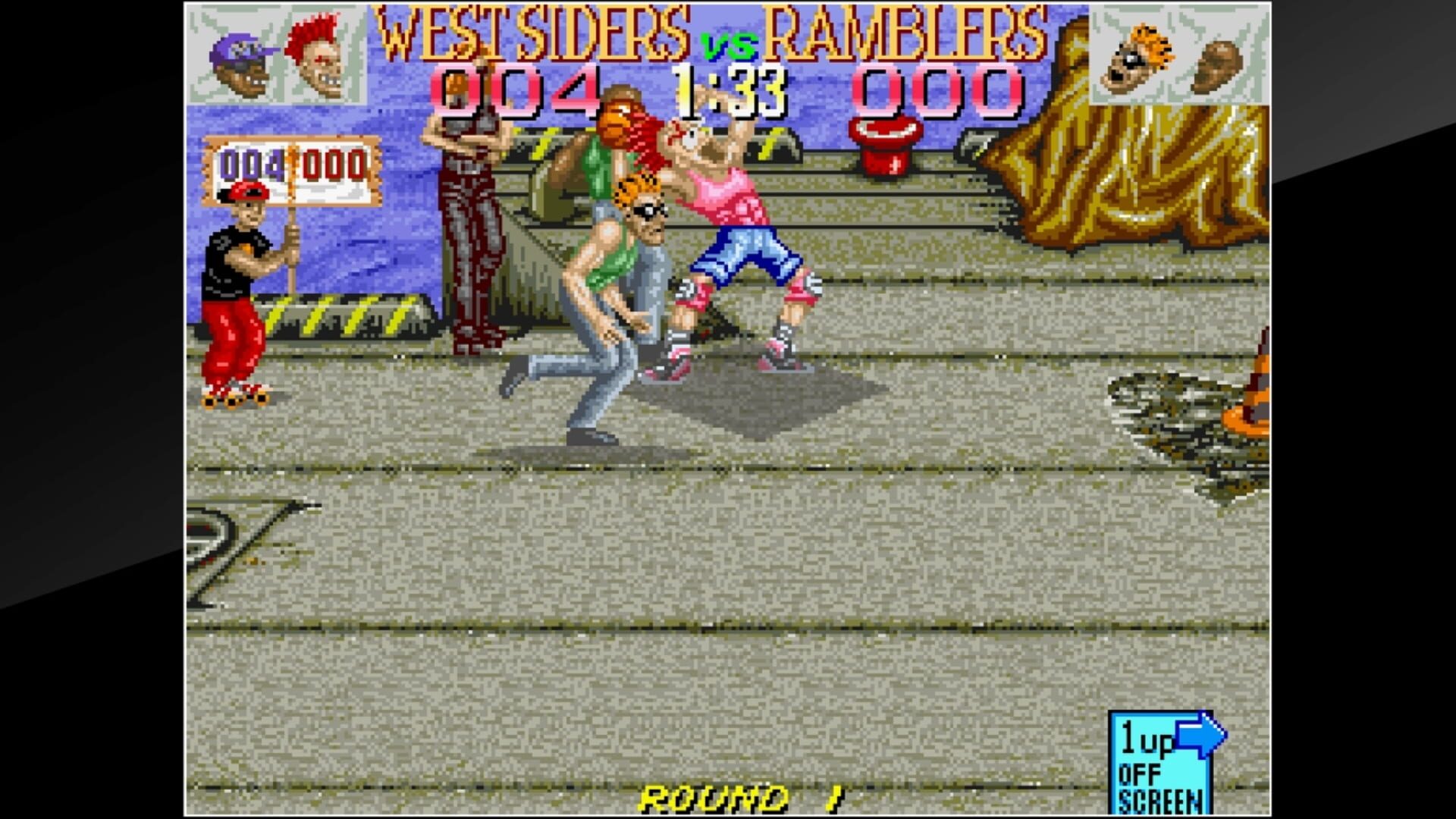 Arcade Archives: Punk Shot screenshot