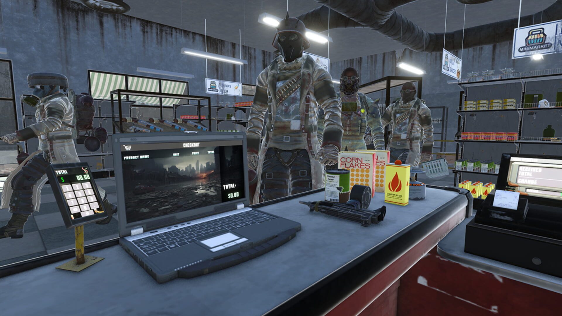 Apocalypse Market Simulator - Screenshot