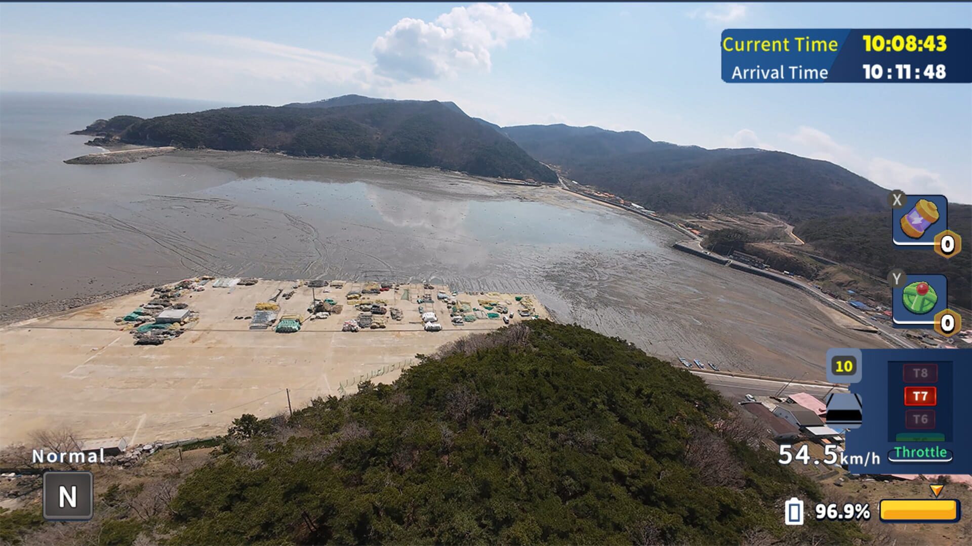 Korean Drone Flying Tour Buk-ri Dock screenshot