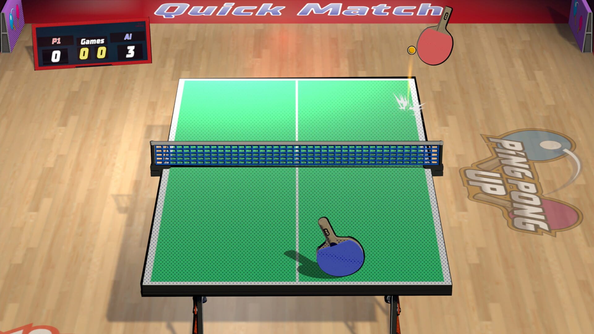 Ping Pong Up screenshot