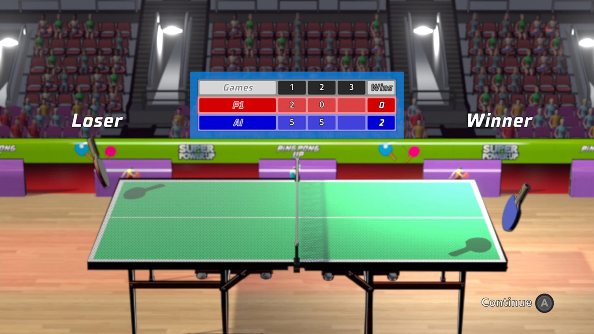 Ping Pong Up screenshot