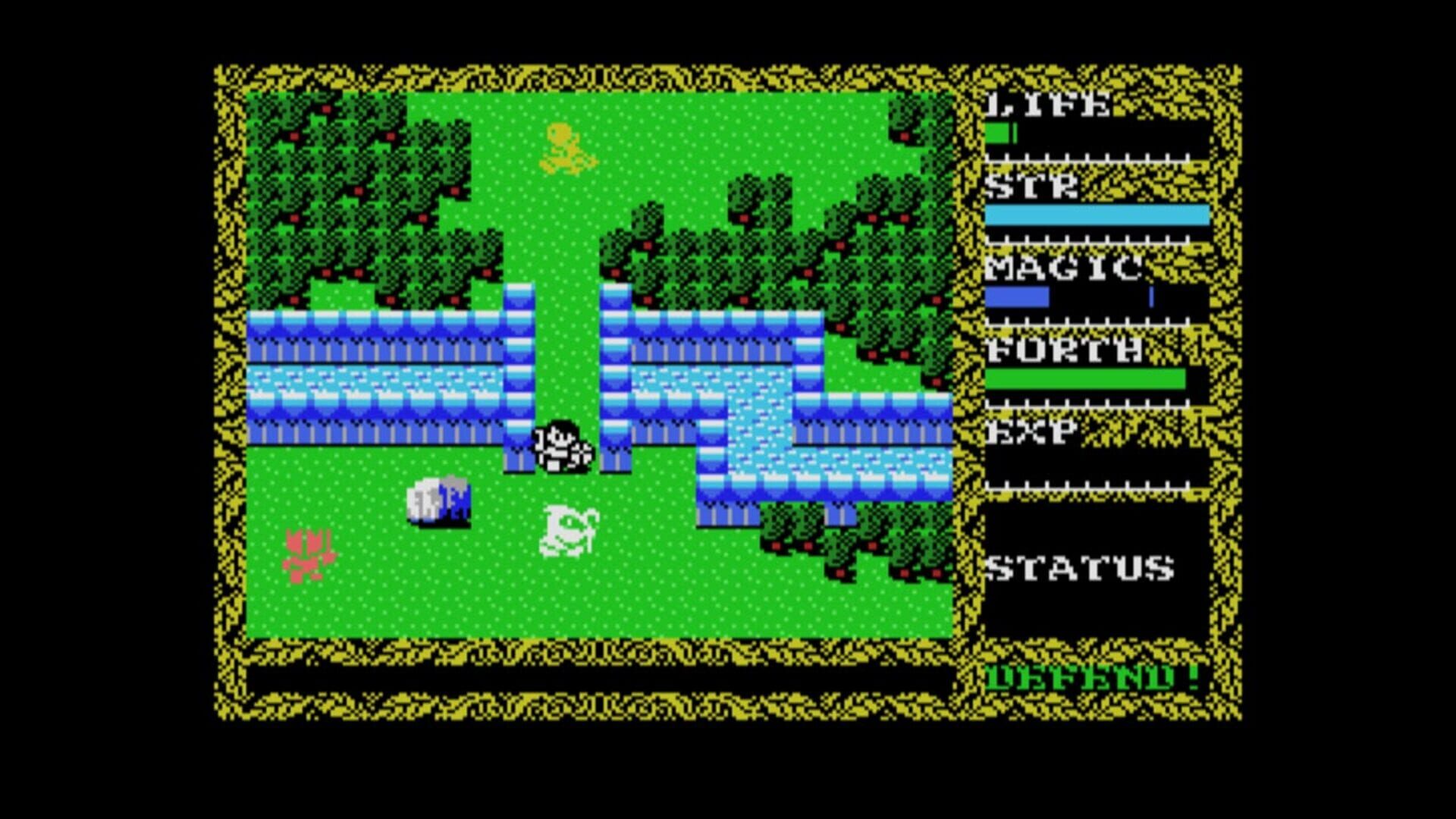 Eggconsole Hydlide II MSX screenshot