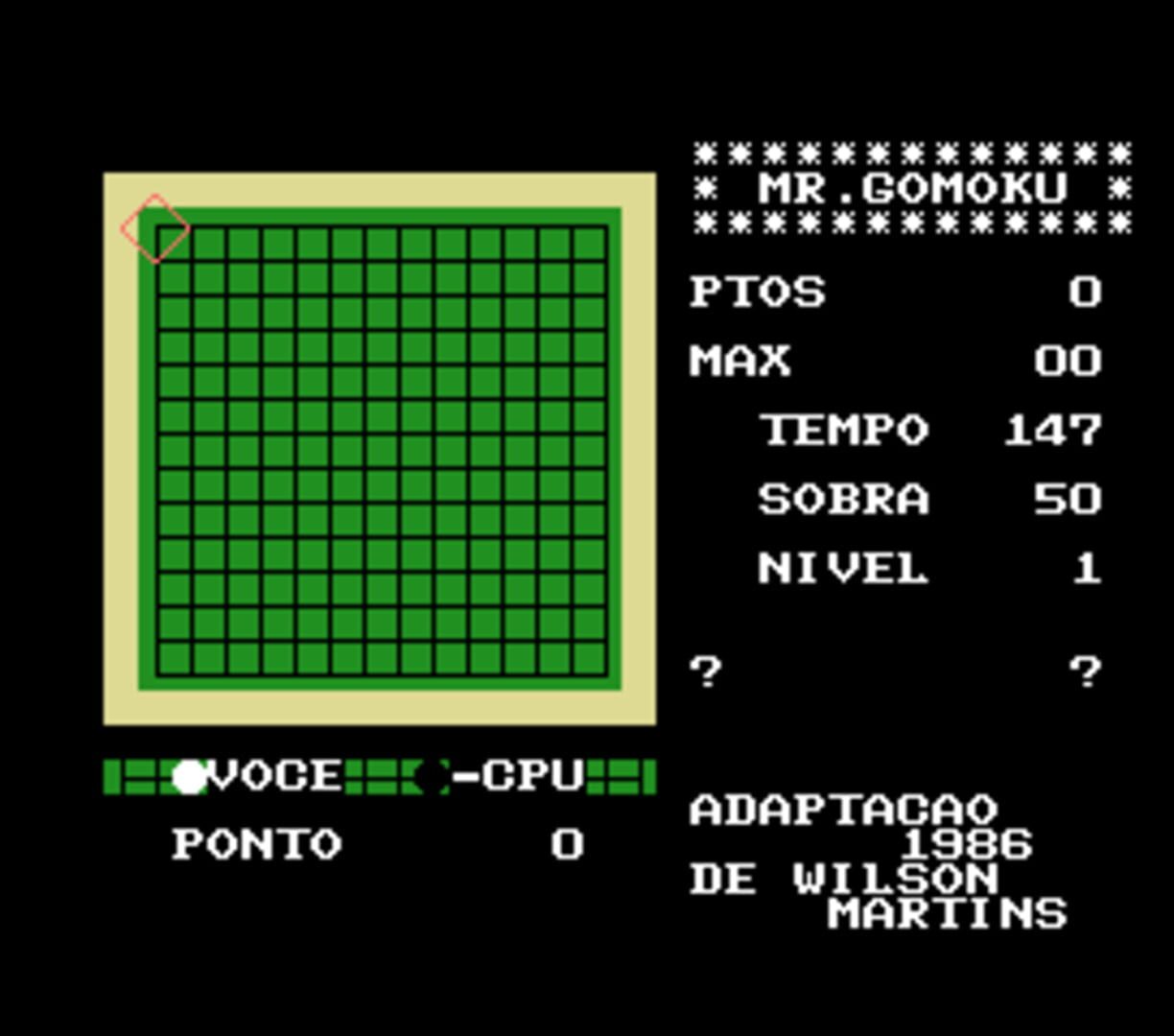 Mr. Gomoku