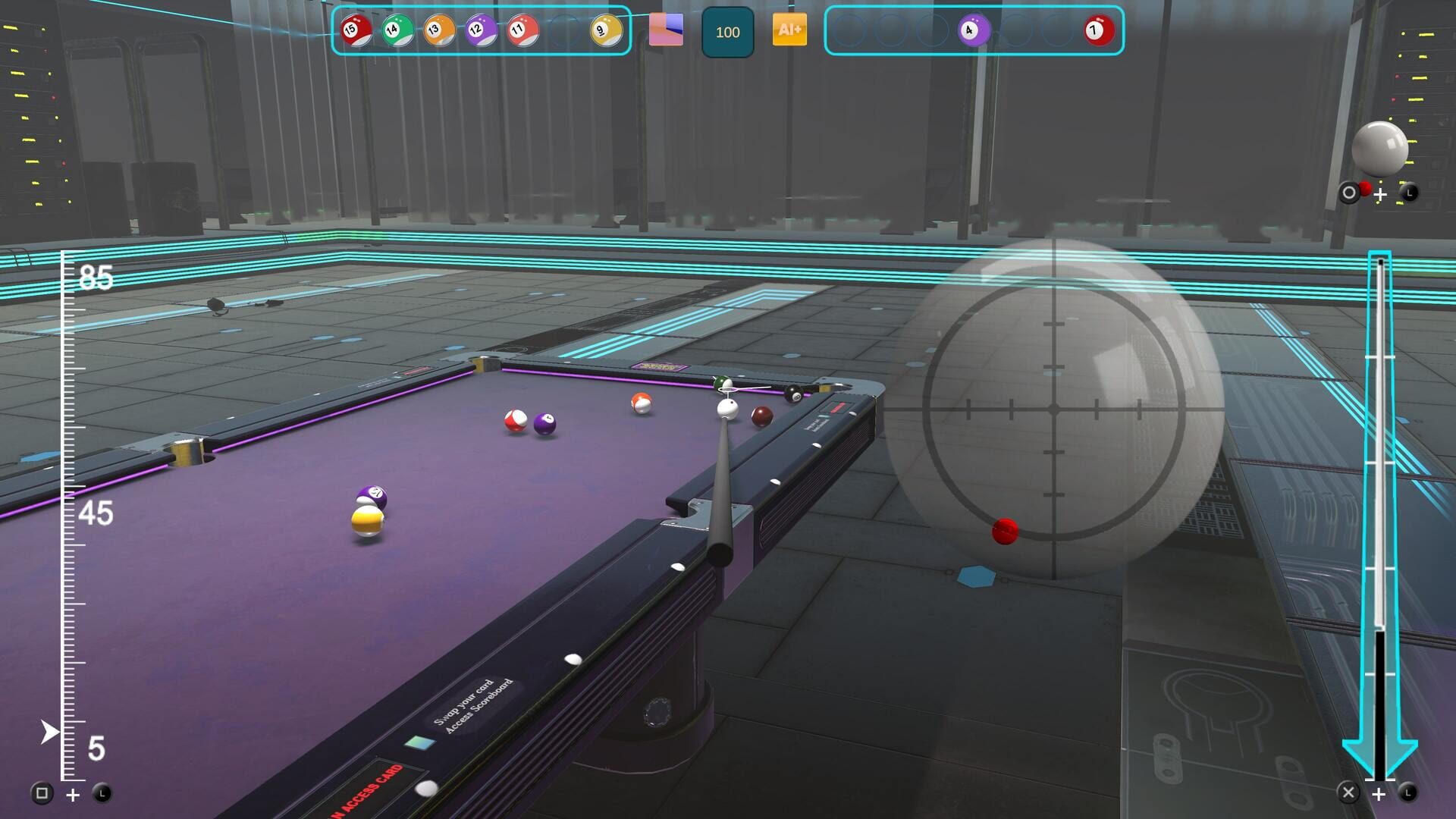 Masters Pool HD screenshot