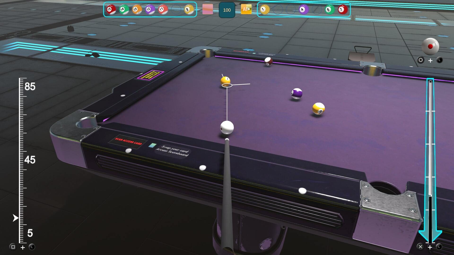 Masters Pool HD screenshot