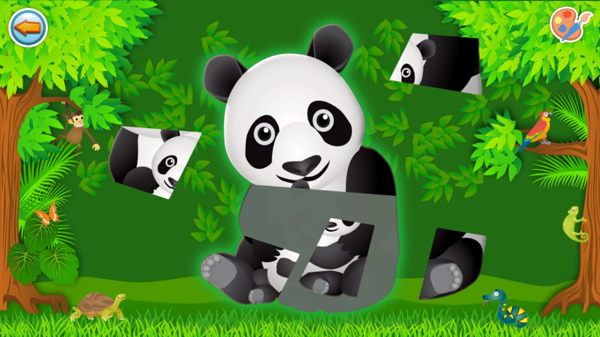 Puzzles & Colors: Games for Kids - Toddler Coloring Book Draw Paint screenshot