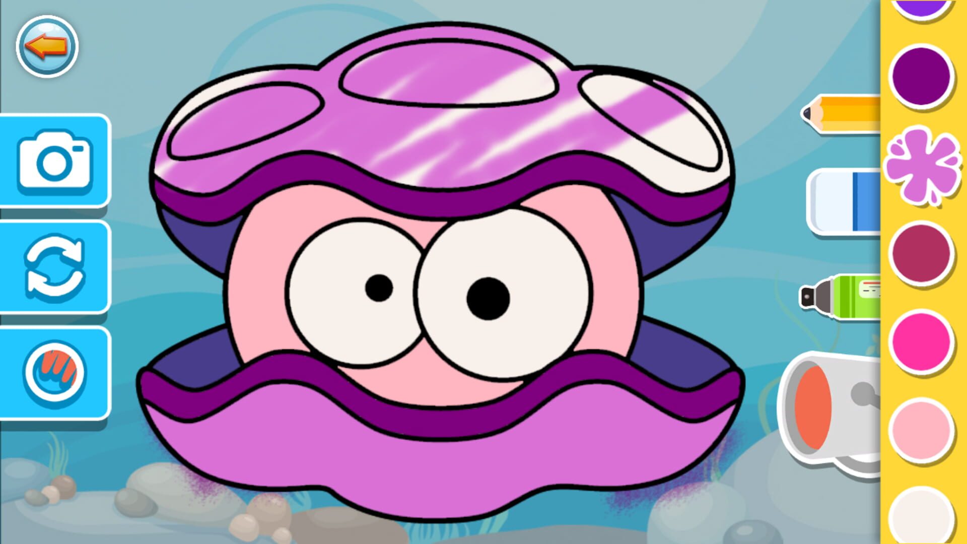 Puzzles & Colors: Games for Kids - Sea Animals - Screenshot