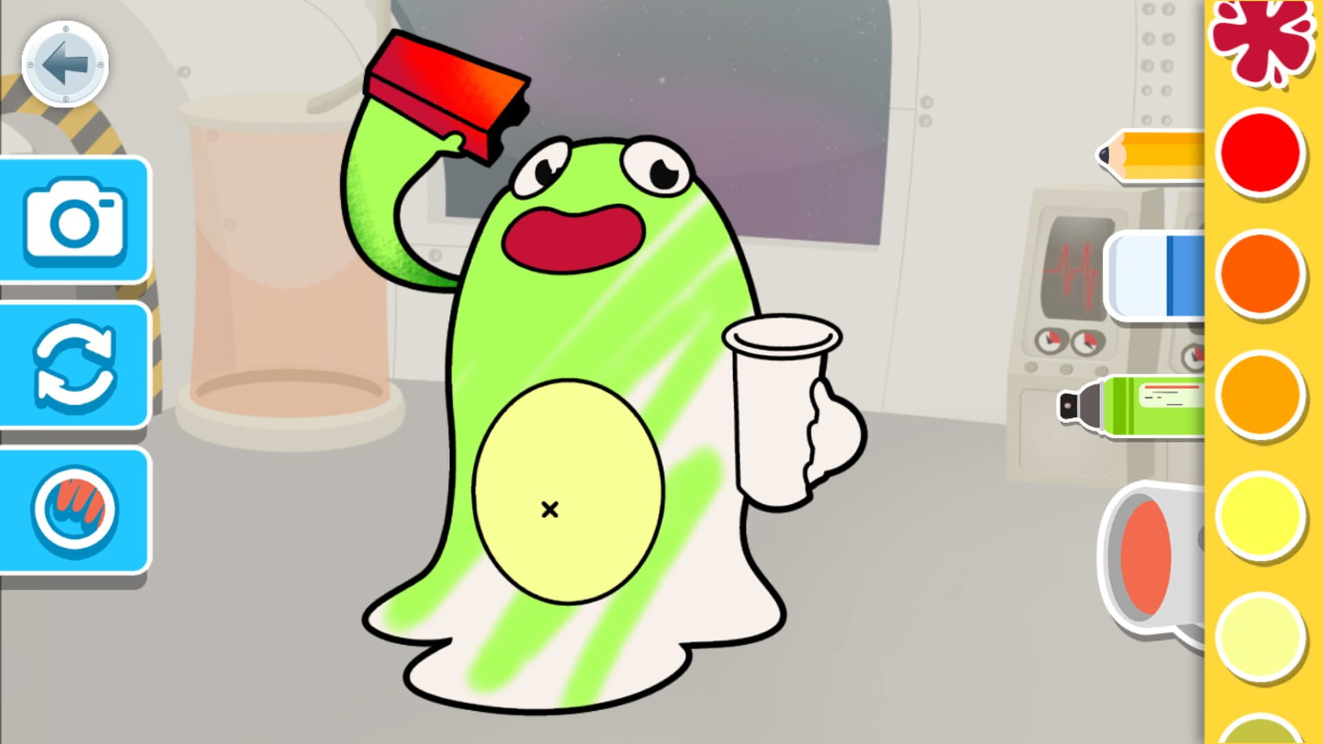 Puzzles & Colors: Games for Kids - Space - Screenshot