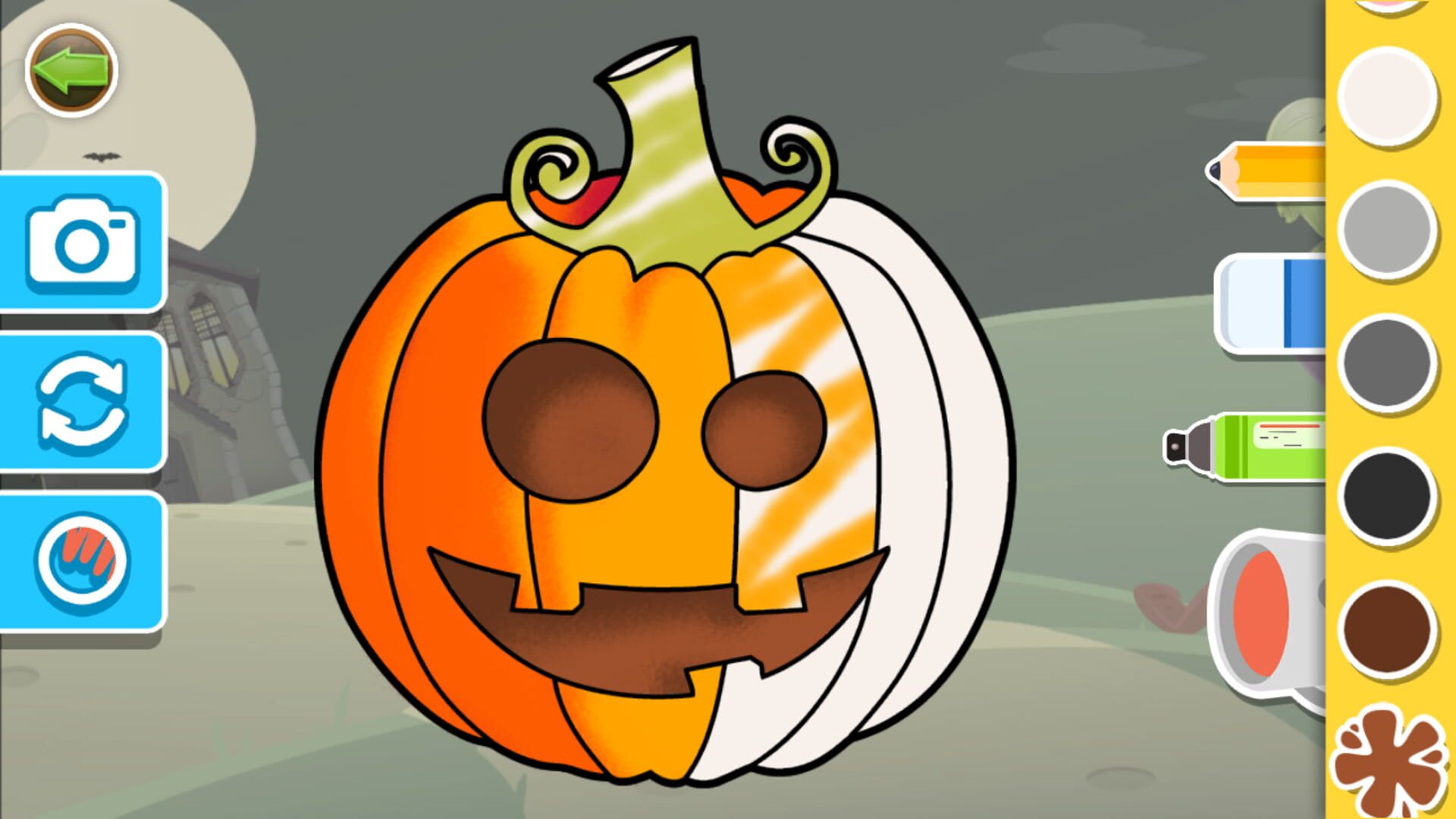Puzzles & Colors: Games for Kids - Halloween - Screenshot