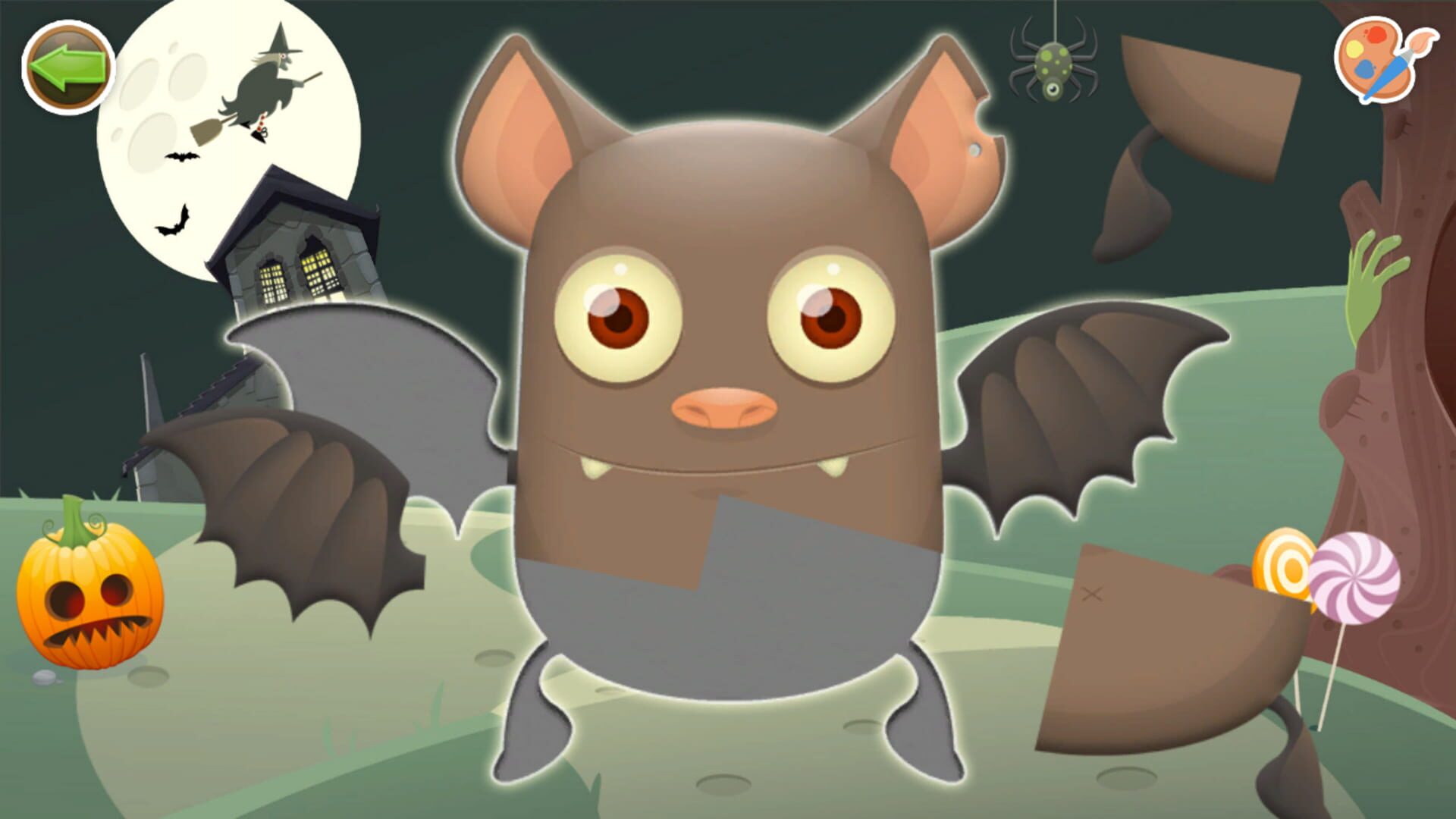 Puzzles & Colors: Games for Kids - Halloween - Screenshot