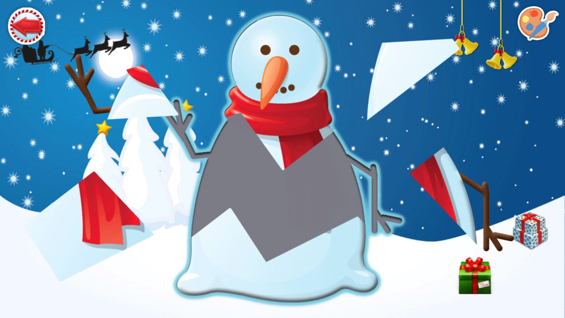 Puzzles & Colors: Games for Kids - Christmas - Screenshot