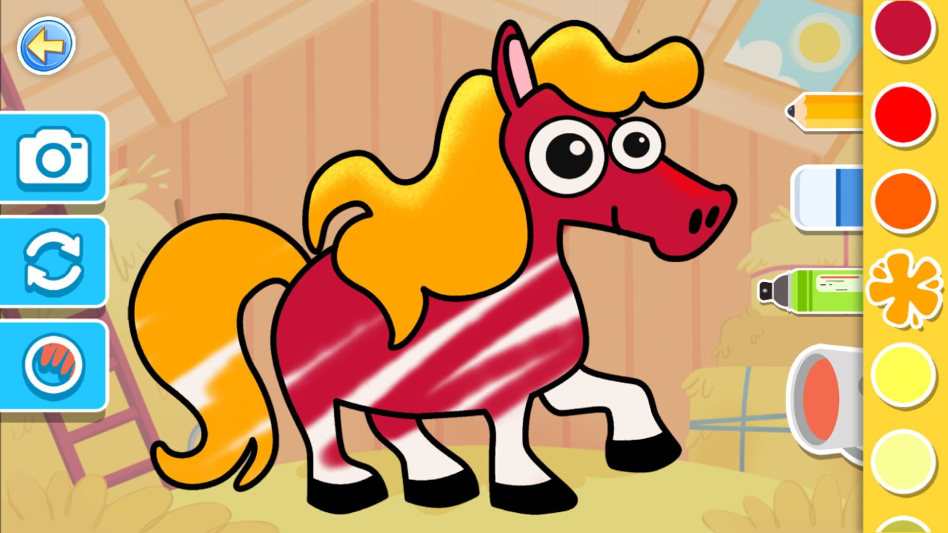 Puzzles & Colors: Games for Kids - Farm Animals - Screenshot