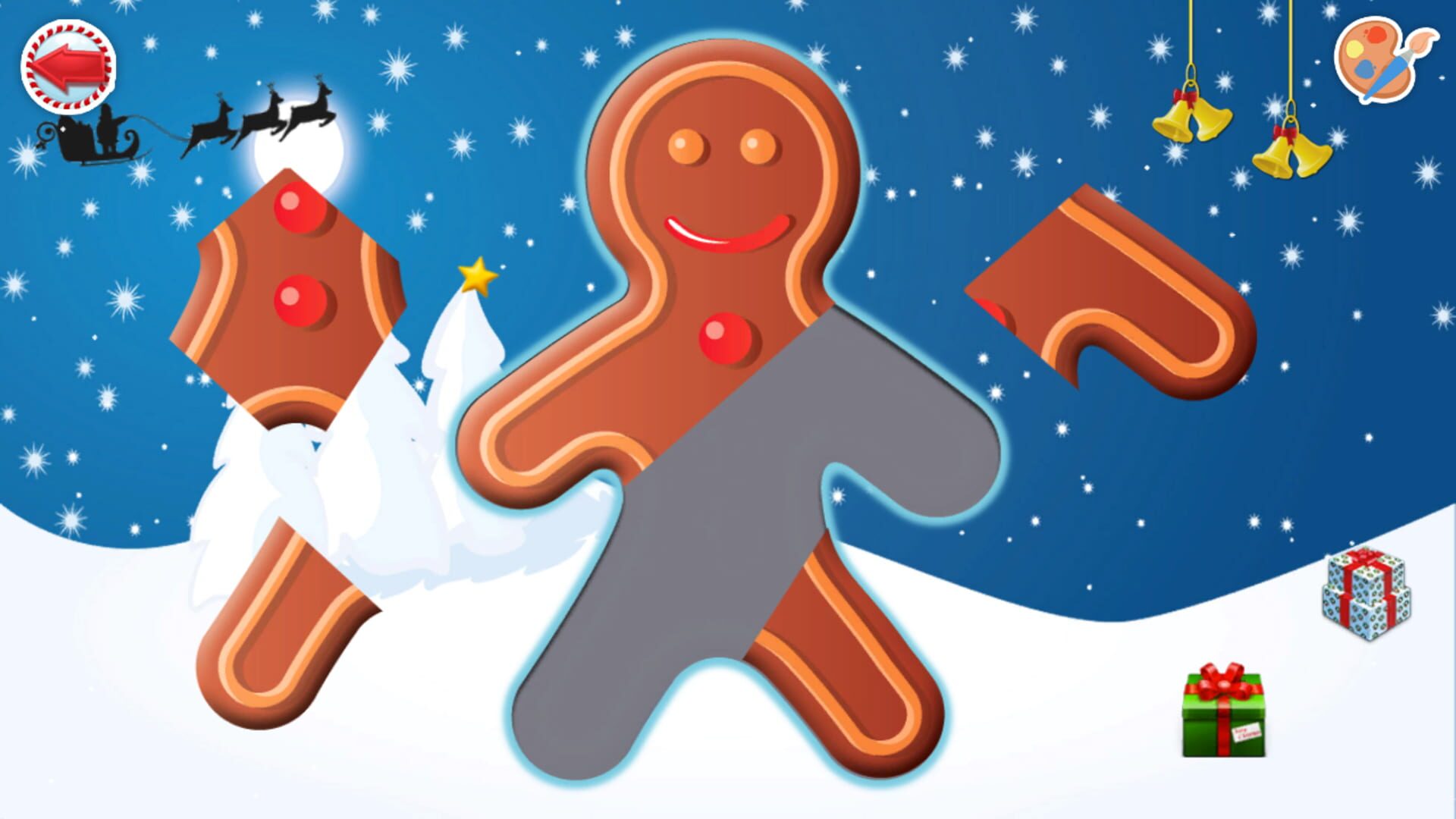 Puzzles & Colors: Games for Kids - Christmas - Screenshot