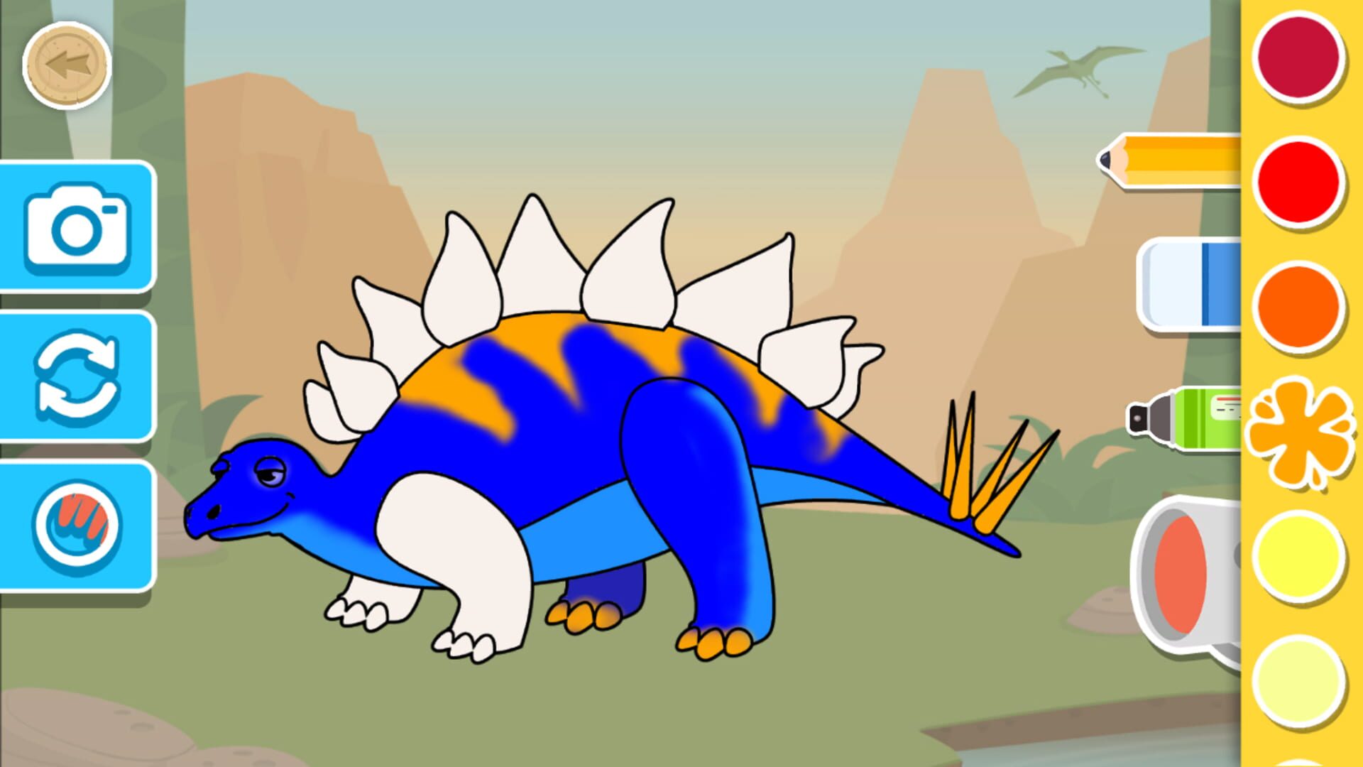 Puzzles & Colors: Games for Kids - Dinosaurs - Screenshot